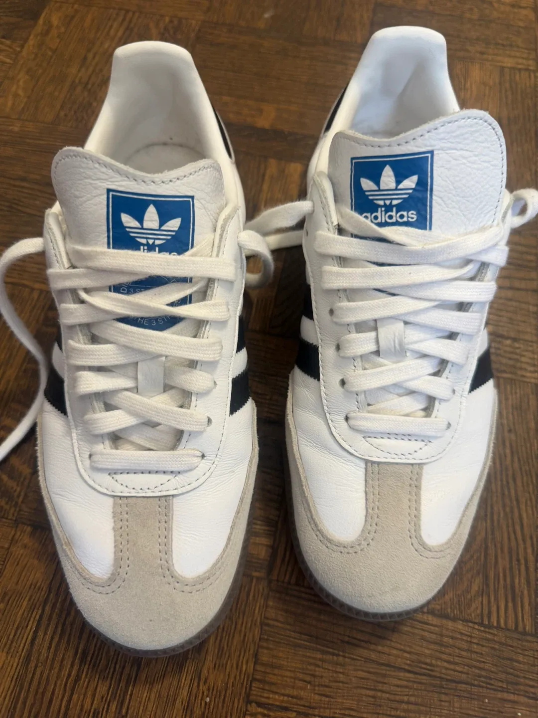 Adidas Samba OG White Black Sneakers Women’s Size 8