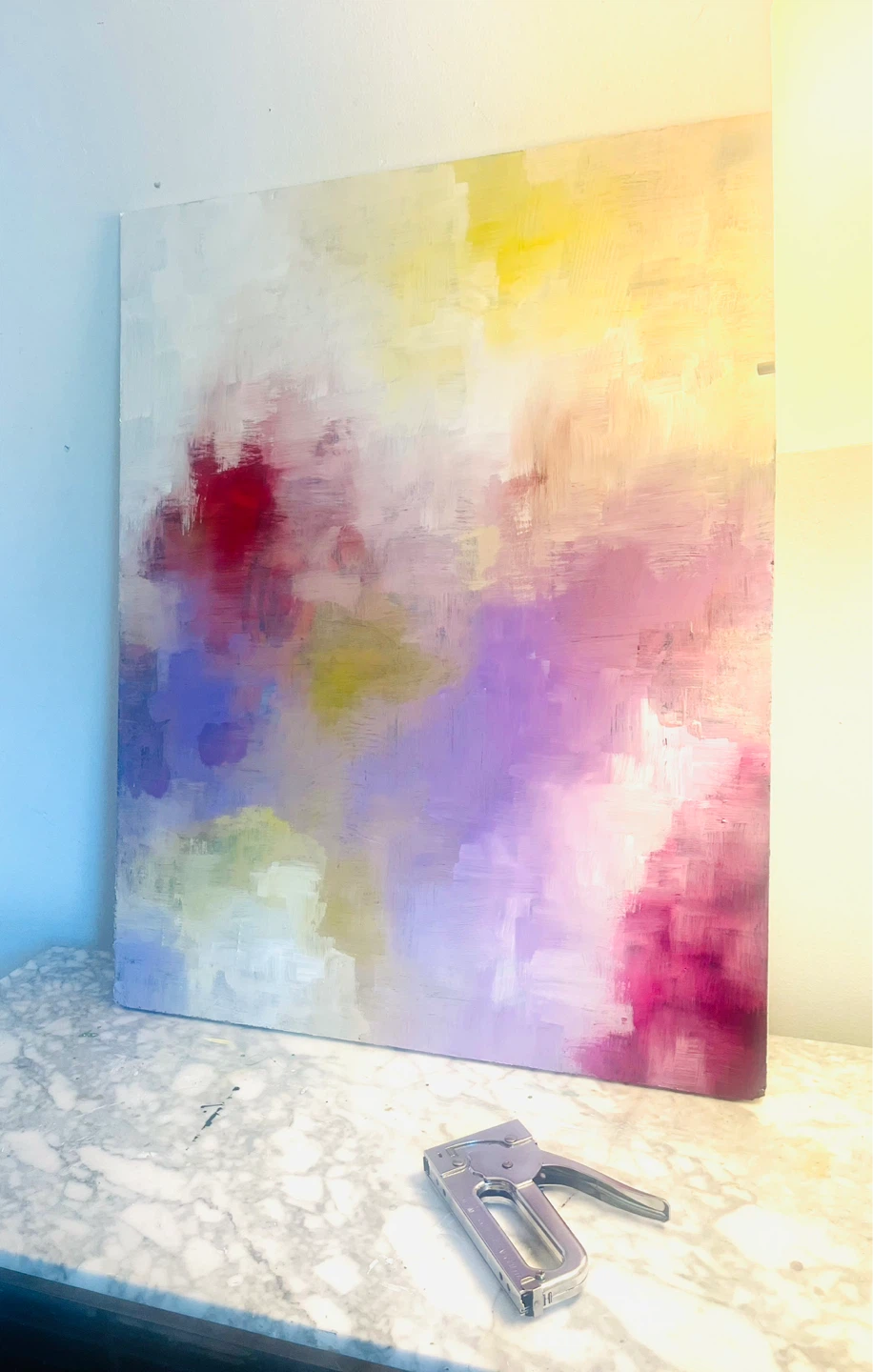 Abstract Canvas Painting 24 x 30” - photo 2