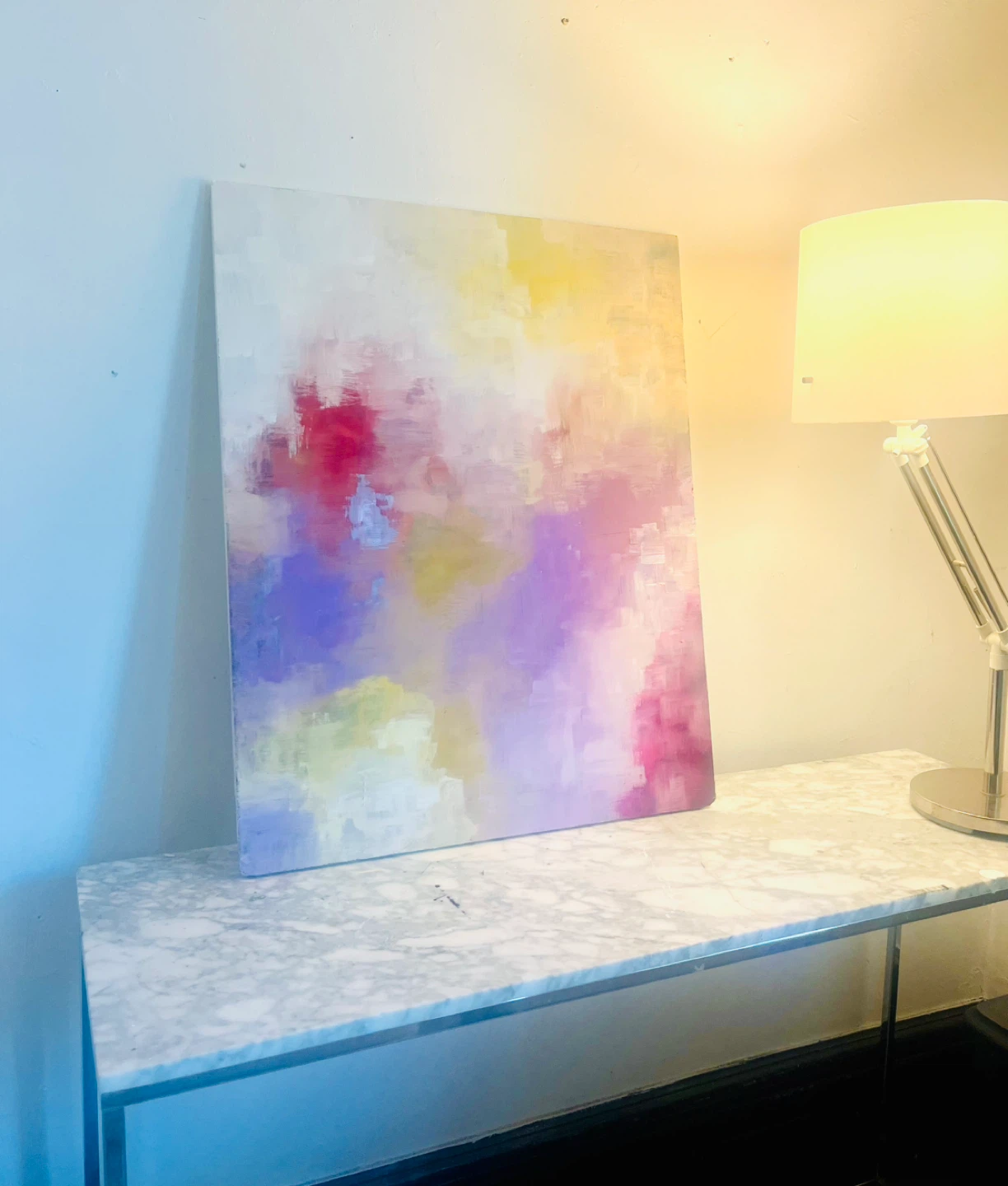 Abstract Canvas Painting 24 x 30” - photo 3
