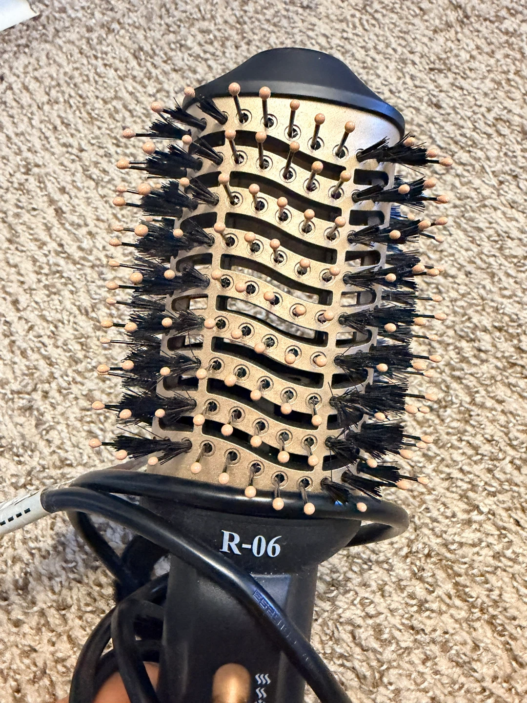 Rotating Hair Dryer Brush R-06 - photo 3