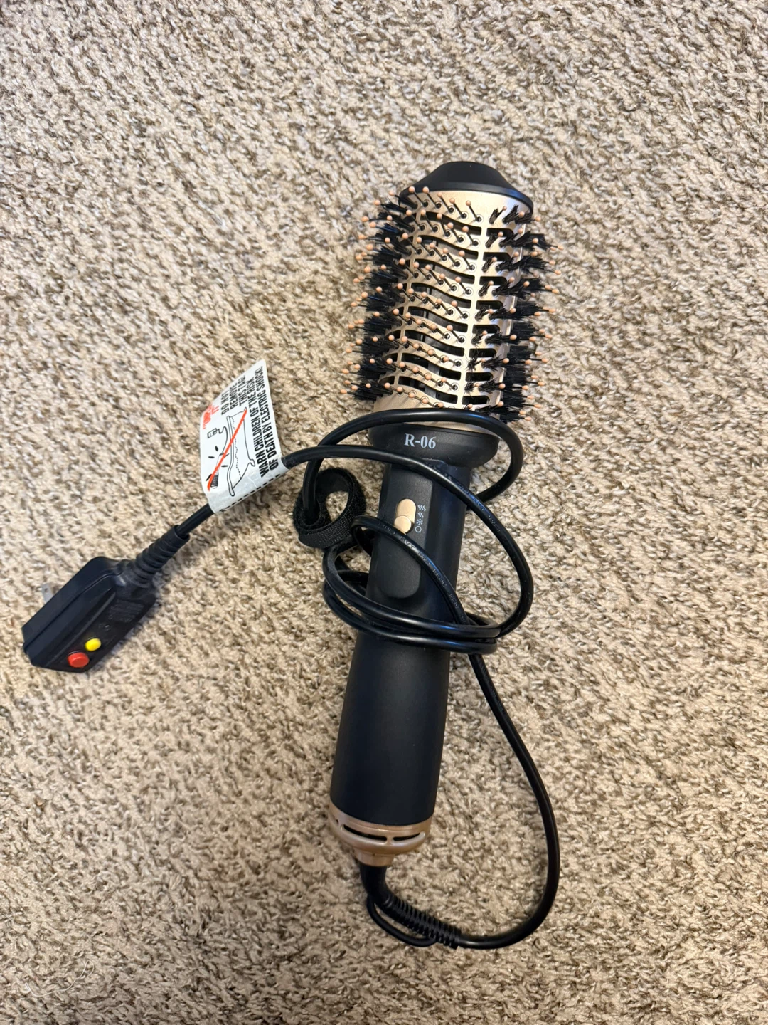 Rotating Hair Dryer Brush R-06 - photo 2