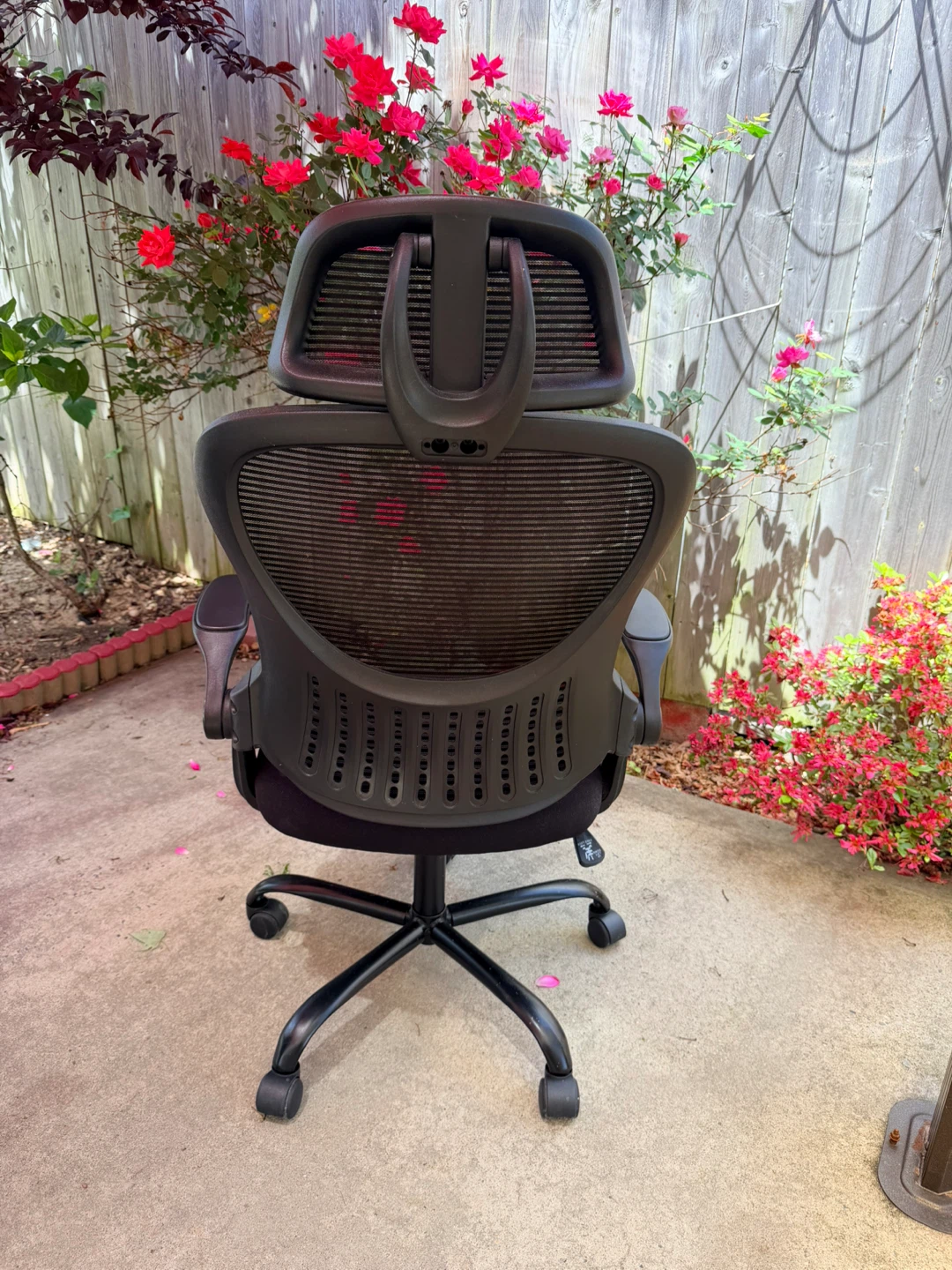 Office Chair Black Mesh Ergonomic - photo 2