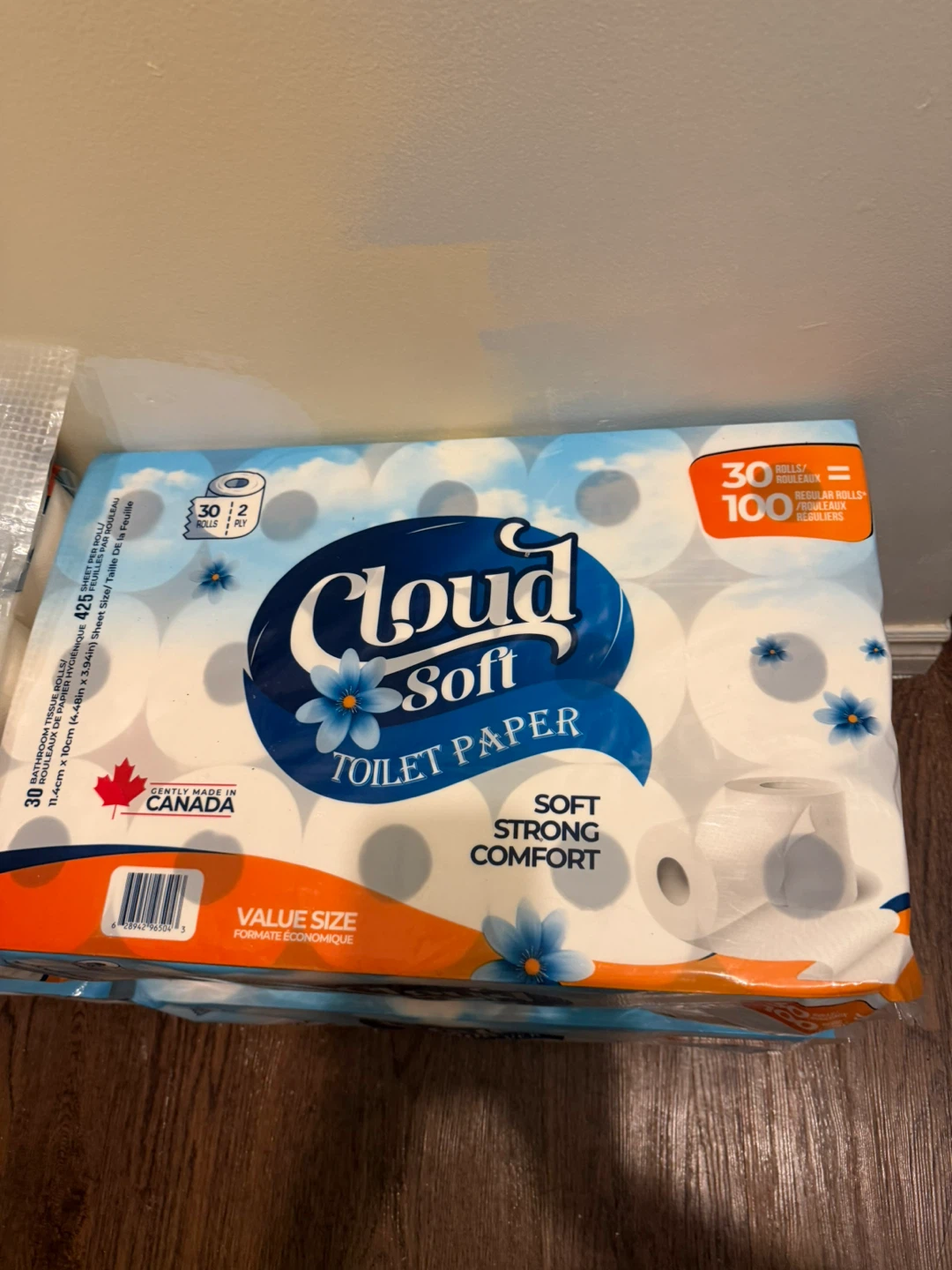 Cloud Soft Toilet Paper - 30 Rolls - photo 2