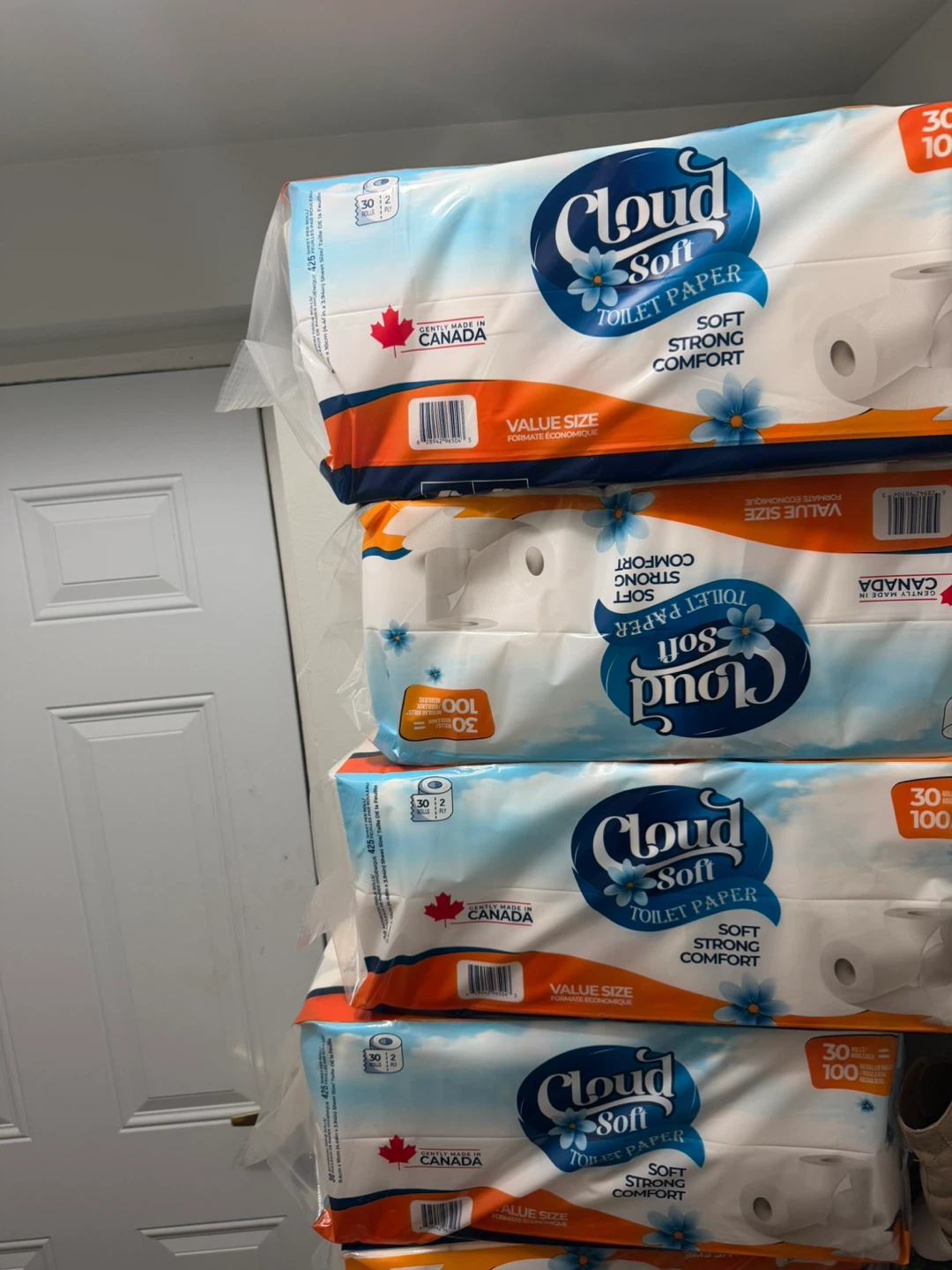 Cloud Soft Toilet Paper - 30 Rolls