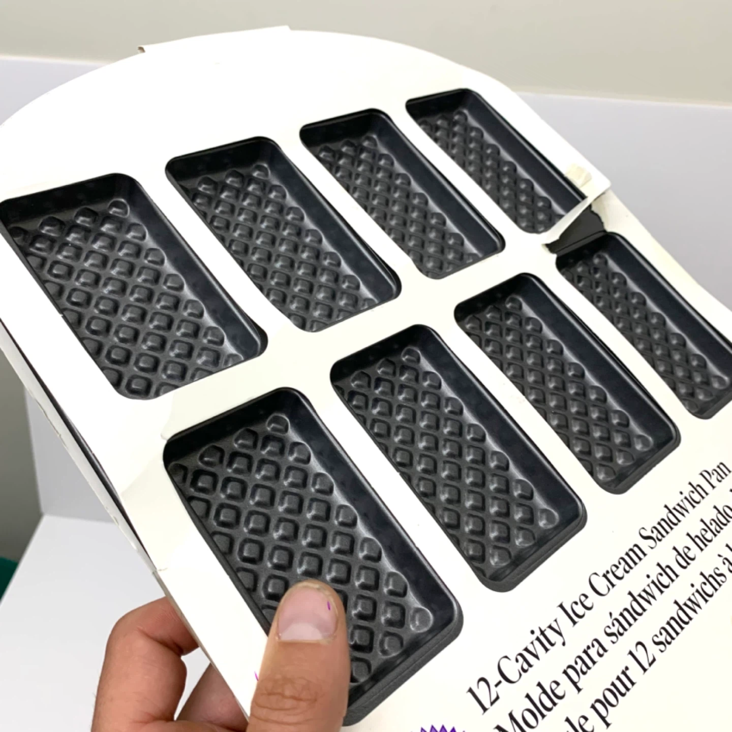Ice Cream Sandwich Pan Baking Pan Dessert Mold Kitchen Baking - photo 2