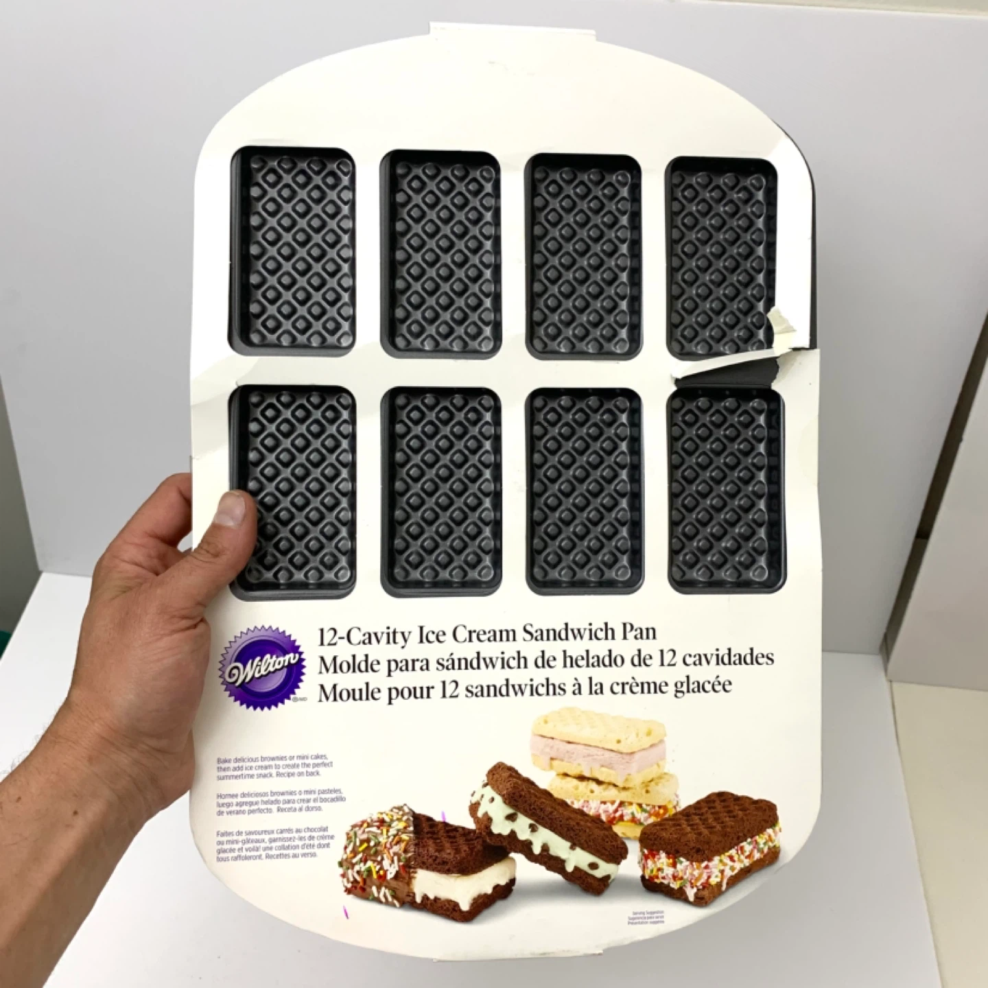 Ice Cream Sandwich Pan Baking Pan Dessert Mold Kitchen Baking