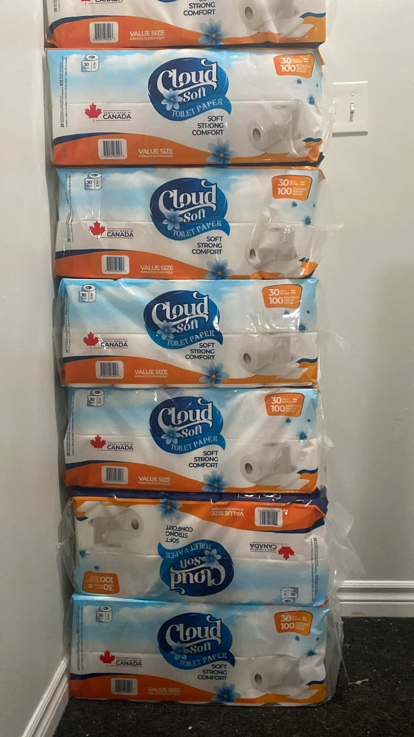 Cloud Soft Toilet Paper - 8 x 30 Rolls