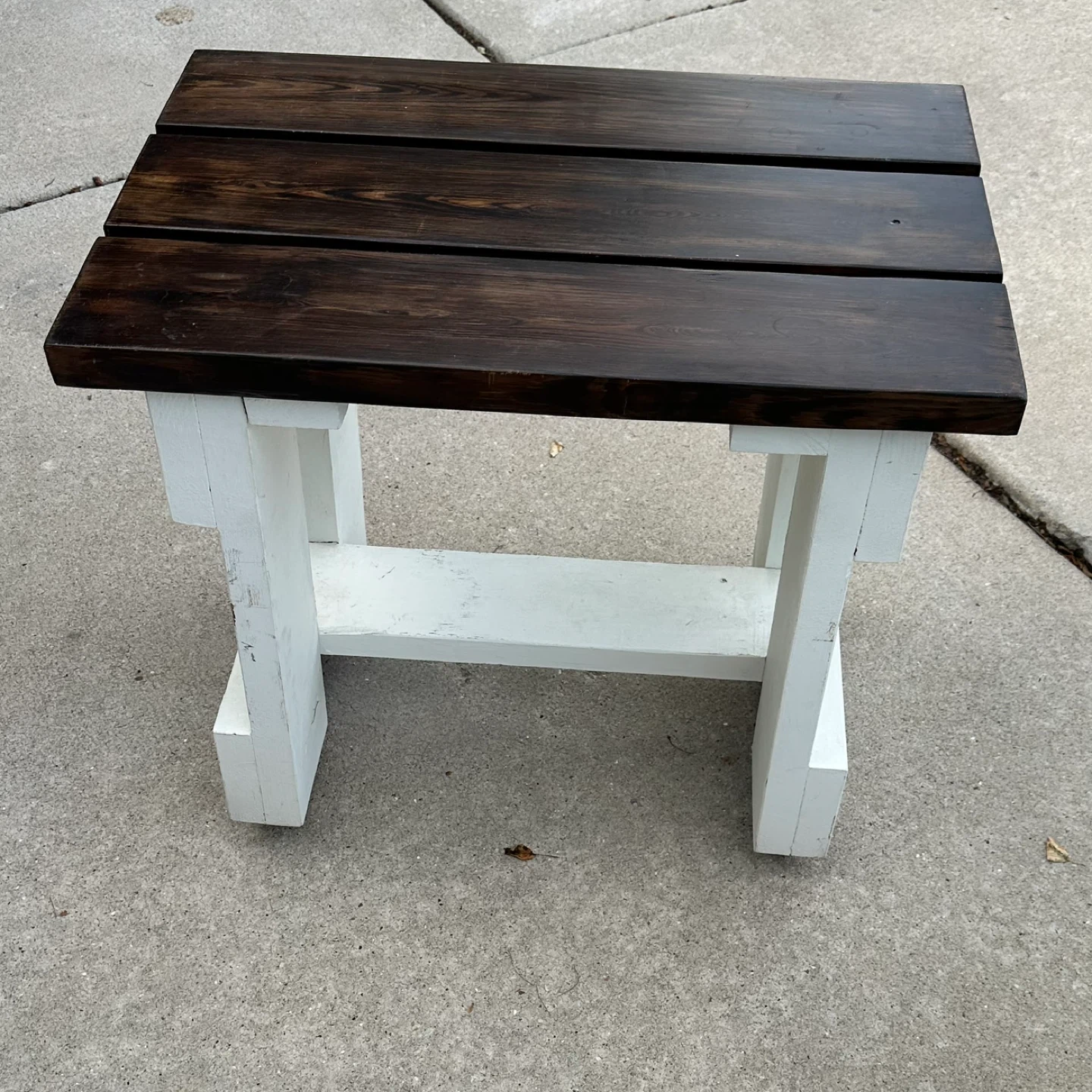 Wooden Side Table - photo 2