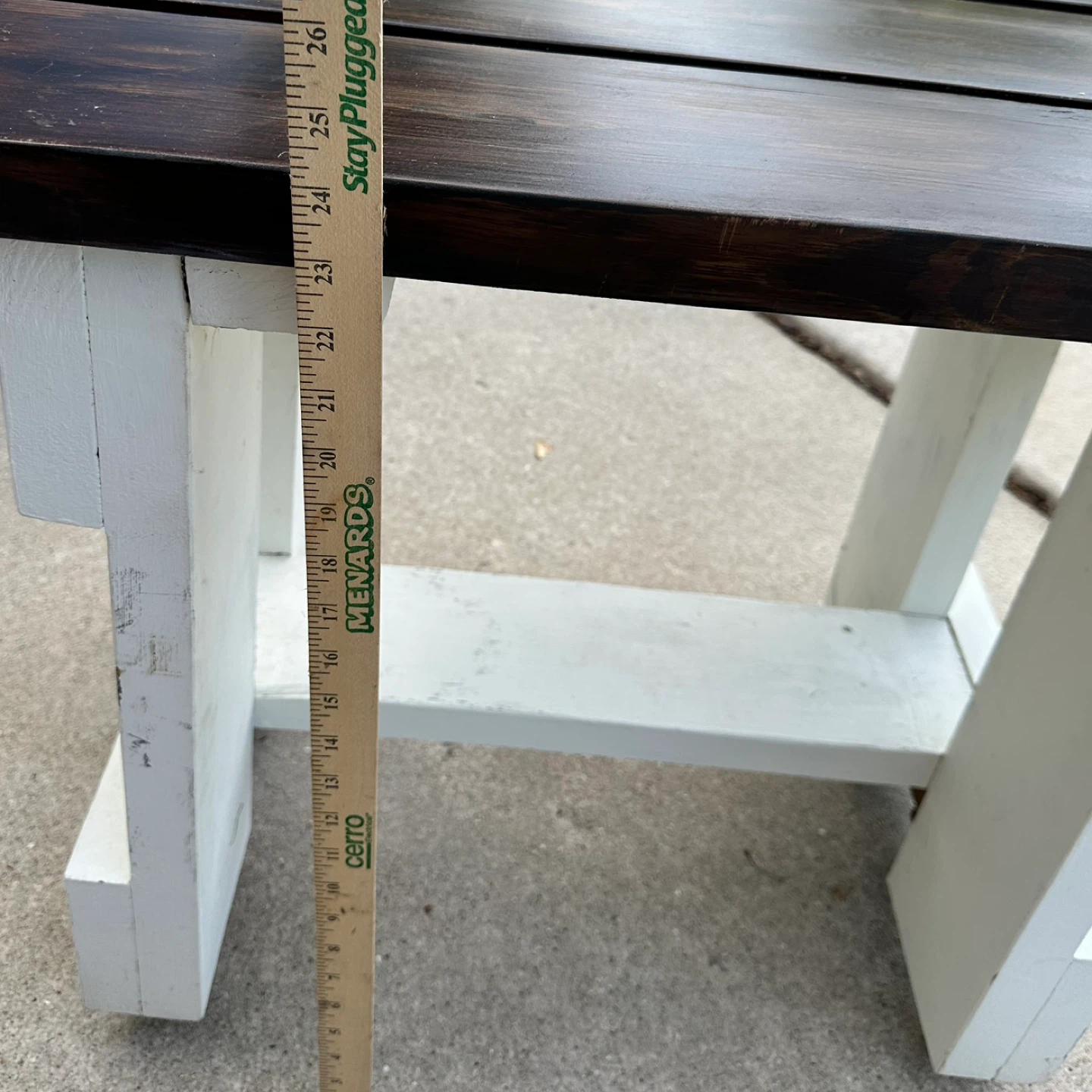 Wooden Side Table - photo 5