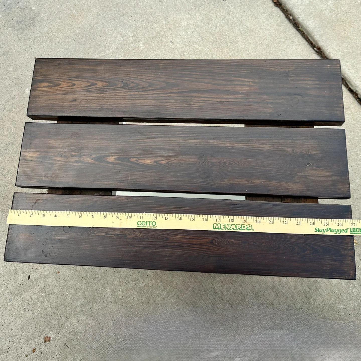 Wooden Side Table - photo 4