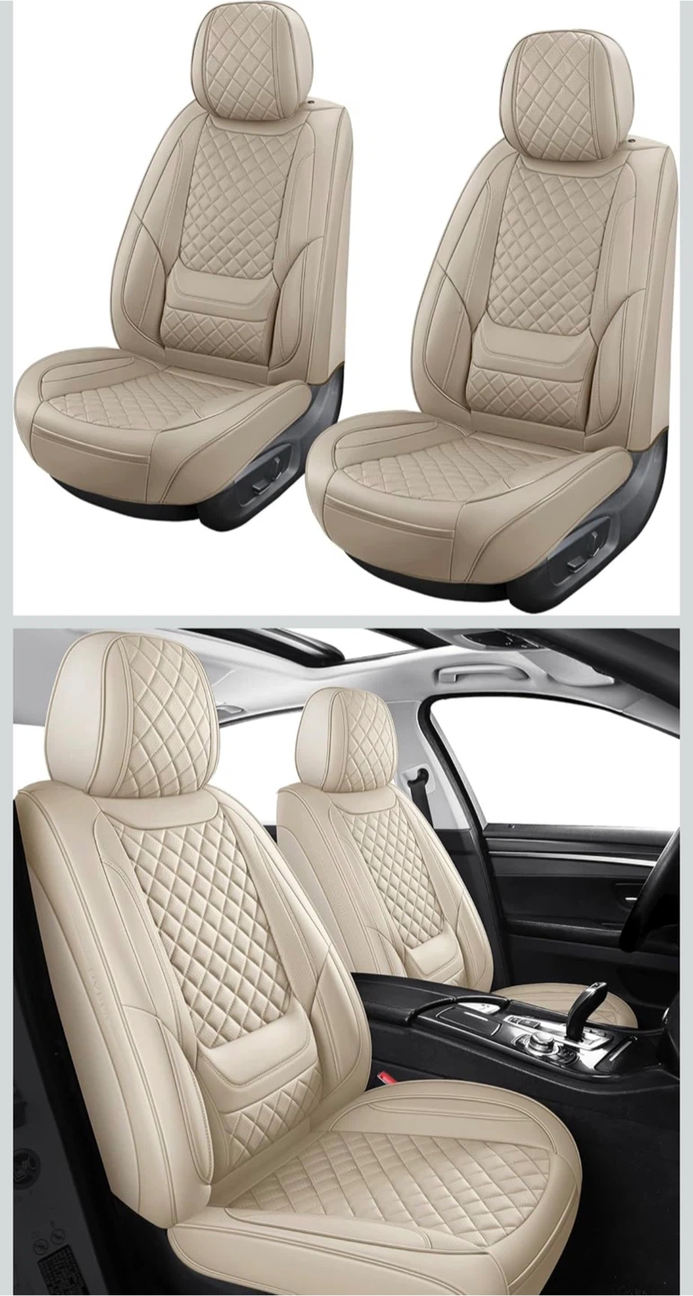 Car Seat Covers - Full Set - Beige - photo 2