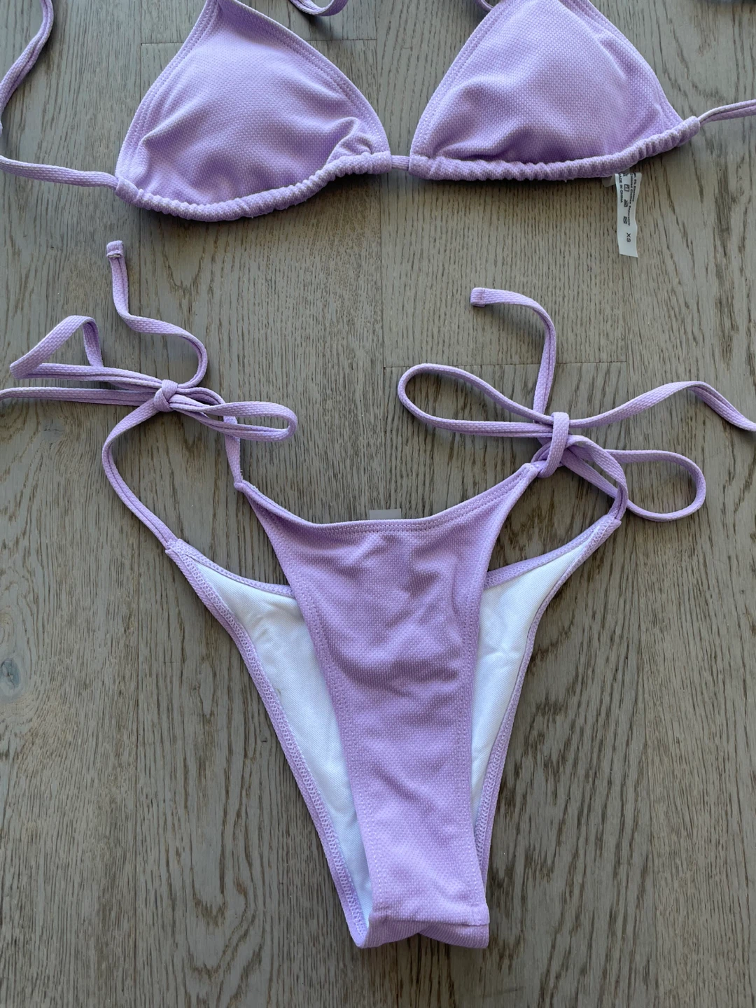 Brand new! Size Small , Lilac String Bikini - photo 3