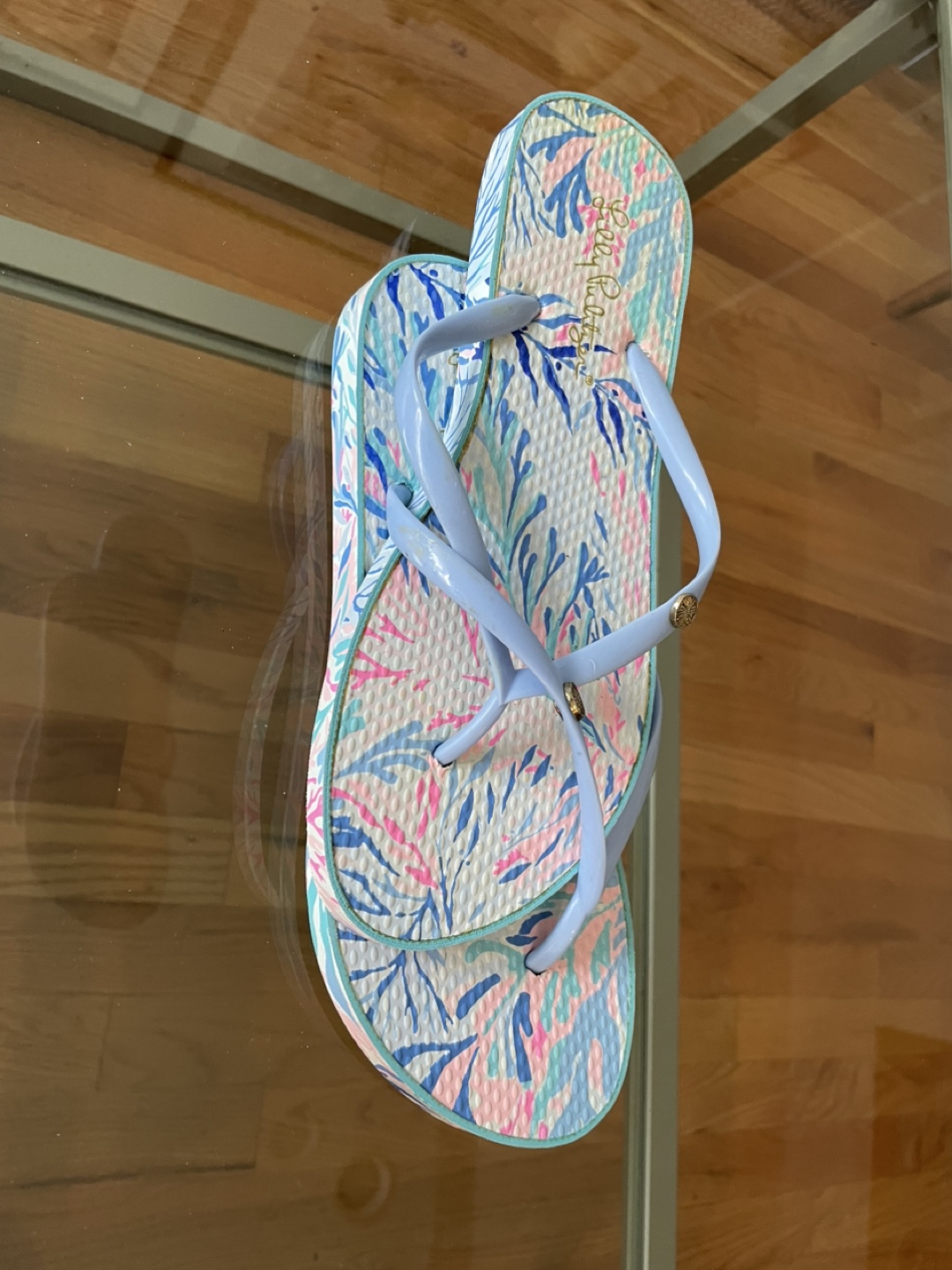 Lily Pulitzer flip flop