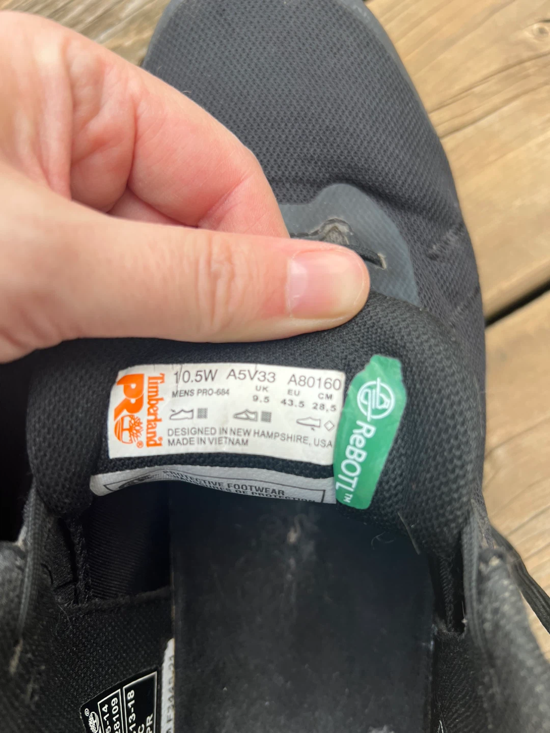 Mens timberland safety Shoes size 10.5 - photo 4
