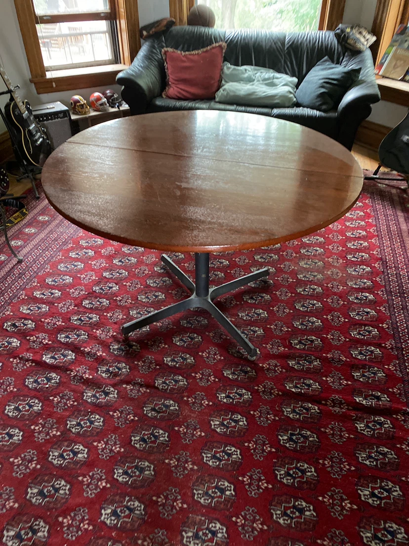 Wooden Round Dining Table