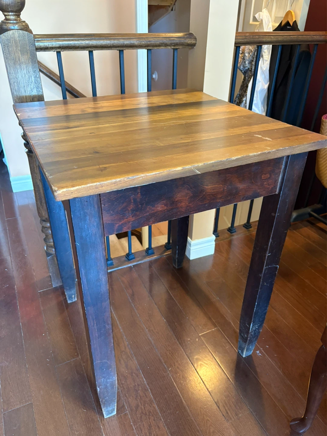Wooden Side Table - photo 2