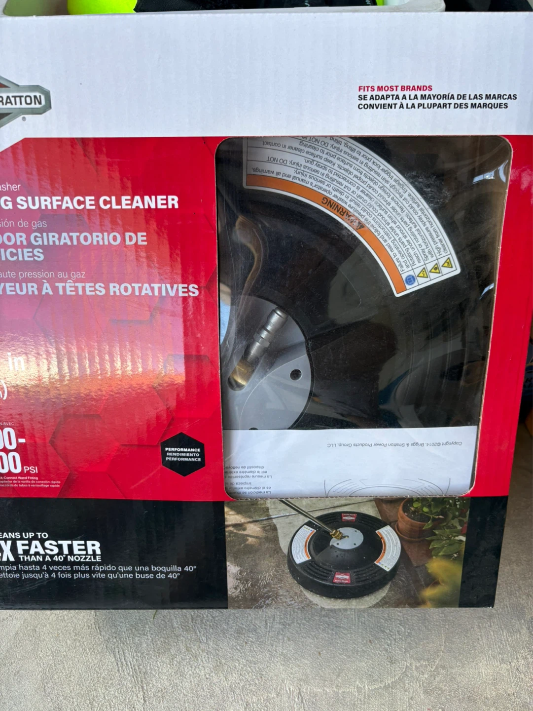 Briggs & Stratton 14" Rotating Surface Cleaner - photo 3