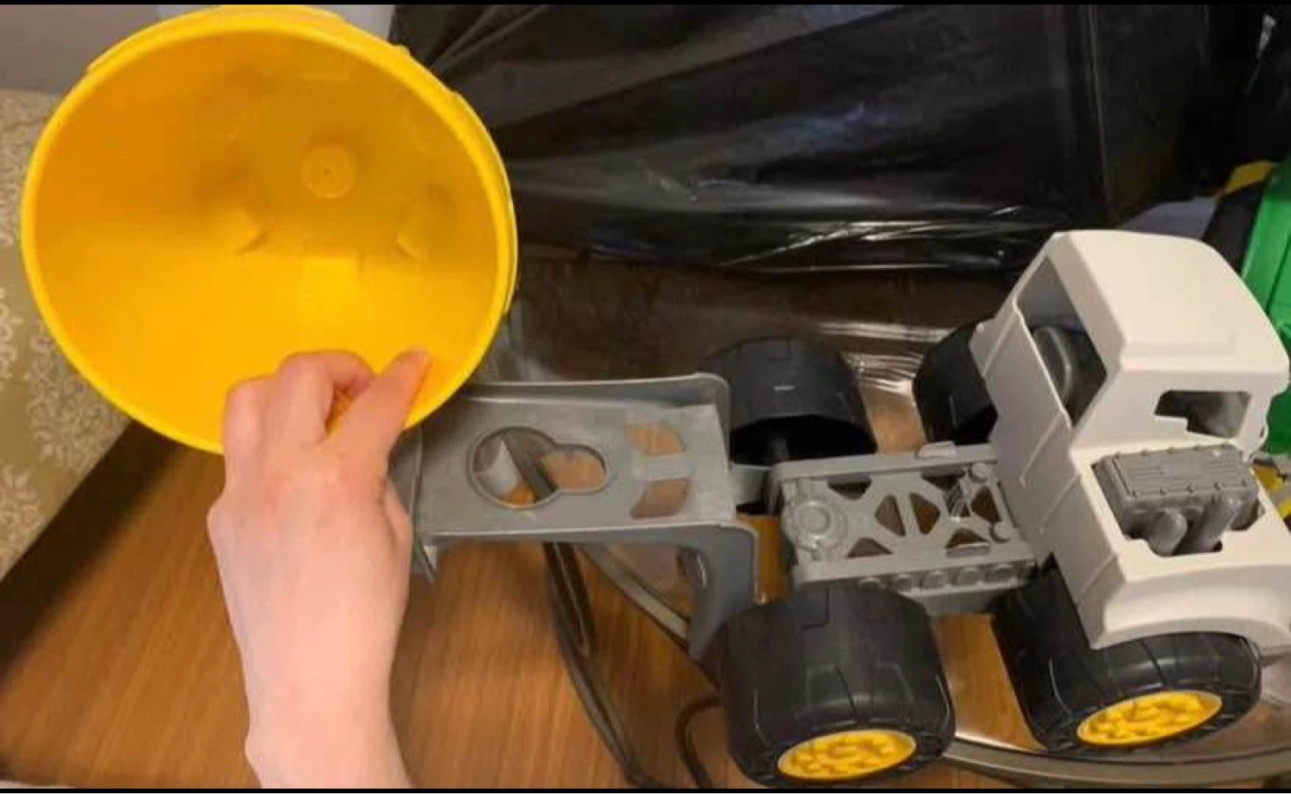 Construction Toy Set with Truck and Helicopter ⚽️ - photo 3