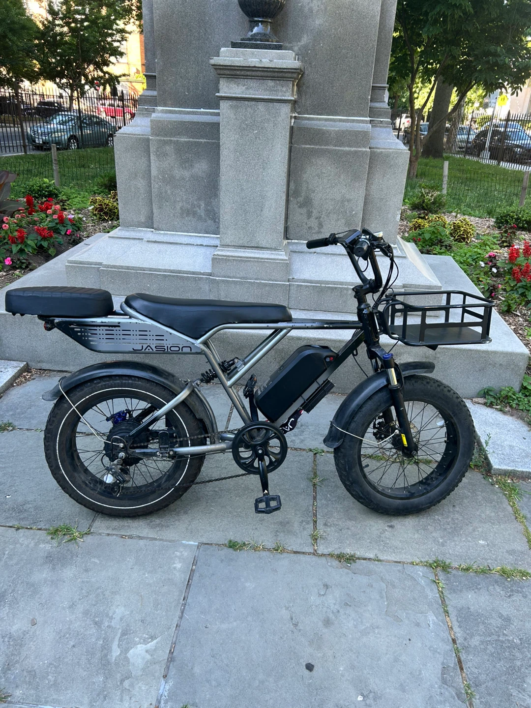 Jasion Electric Fat Tire Bike