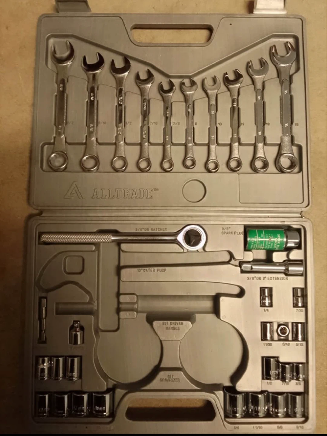 Alltrade 3/8" Drive Socket and Wrench Set ⚽️