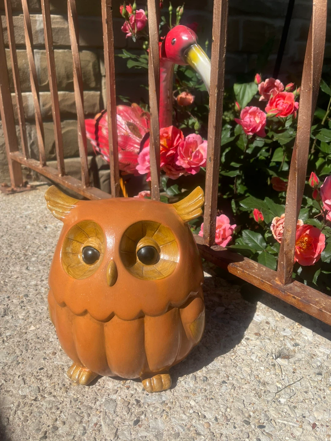 Cute Owl Garden Statue ⚽