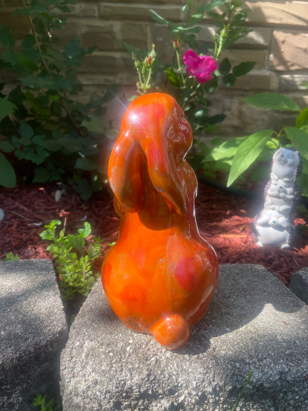 Ceramic Bunny Figurine ⚽ - photo 4