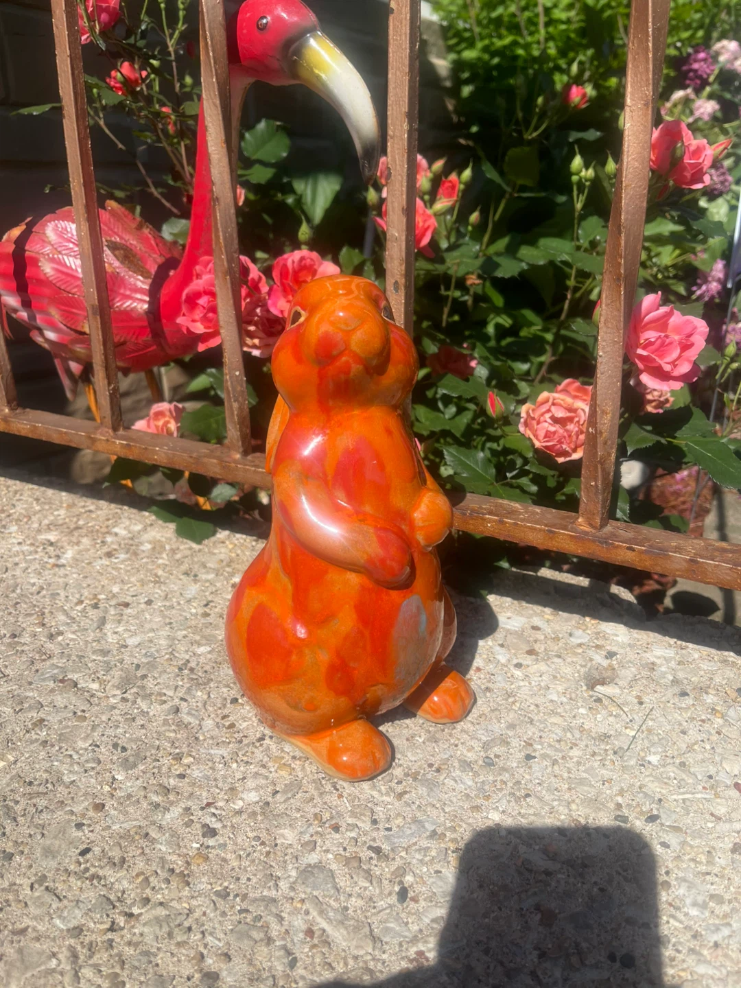 Ceramic Bunny Figurine ⚽ - photo 2