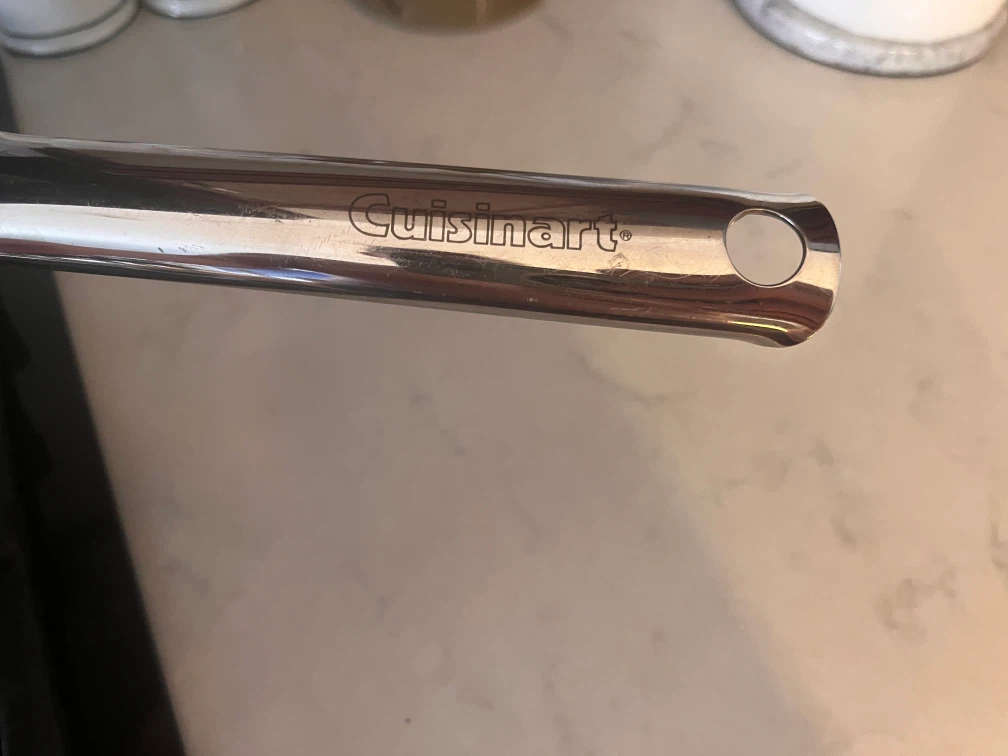 ⚽ Cuisinart Stainless Steel Saucepan with Cover - 3 Qt - photo 2