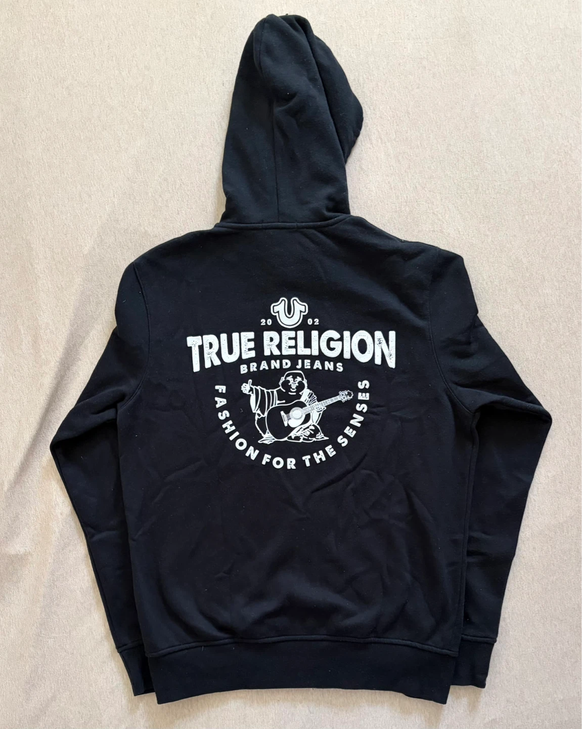 True Religion Black Zip-Up Hoodie - photo 2