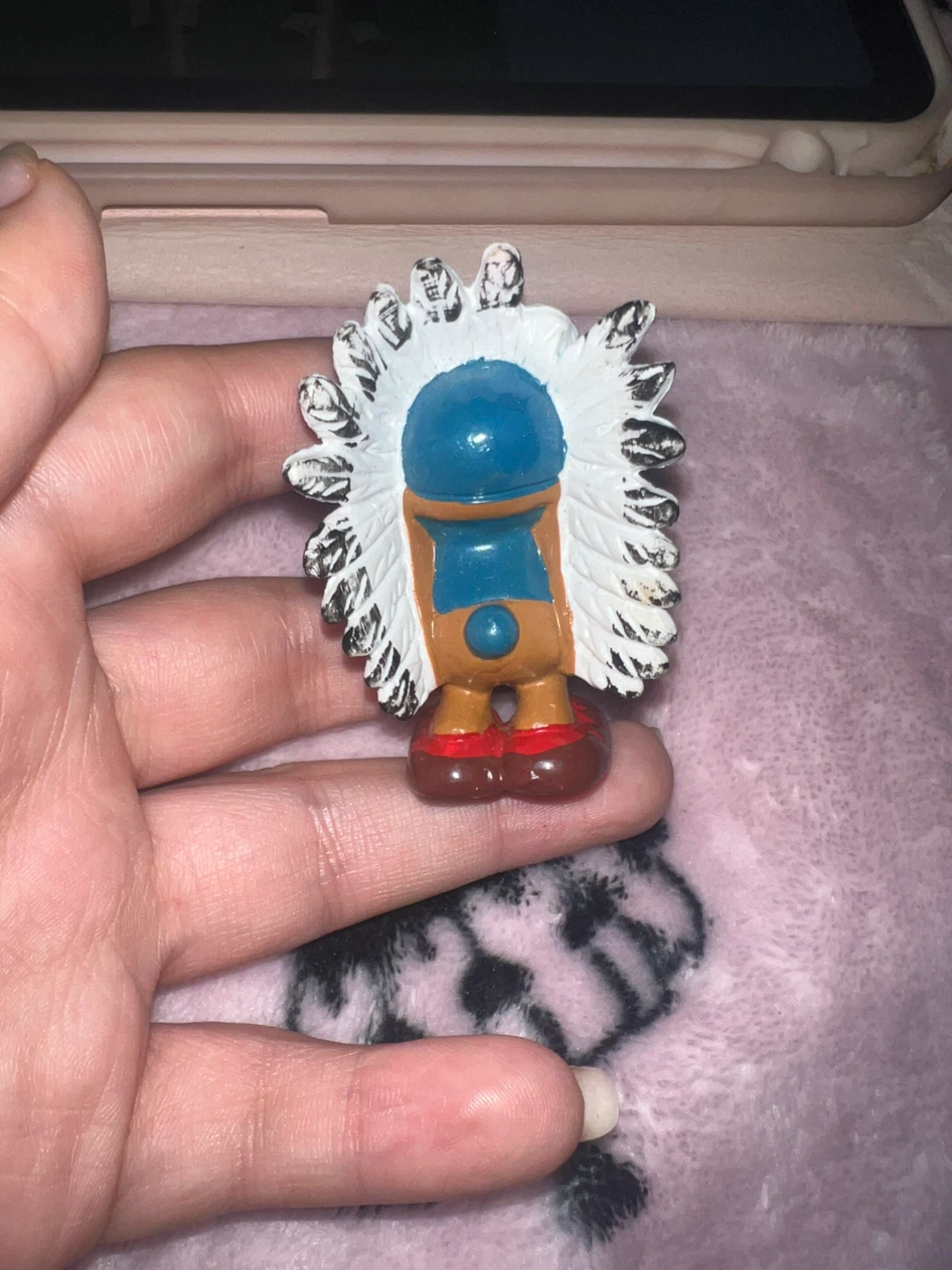 Schleich Smurf Figure Native American Headdress ⚽ - photo 3