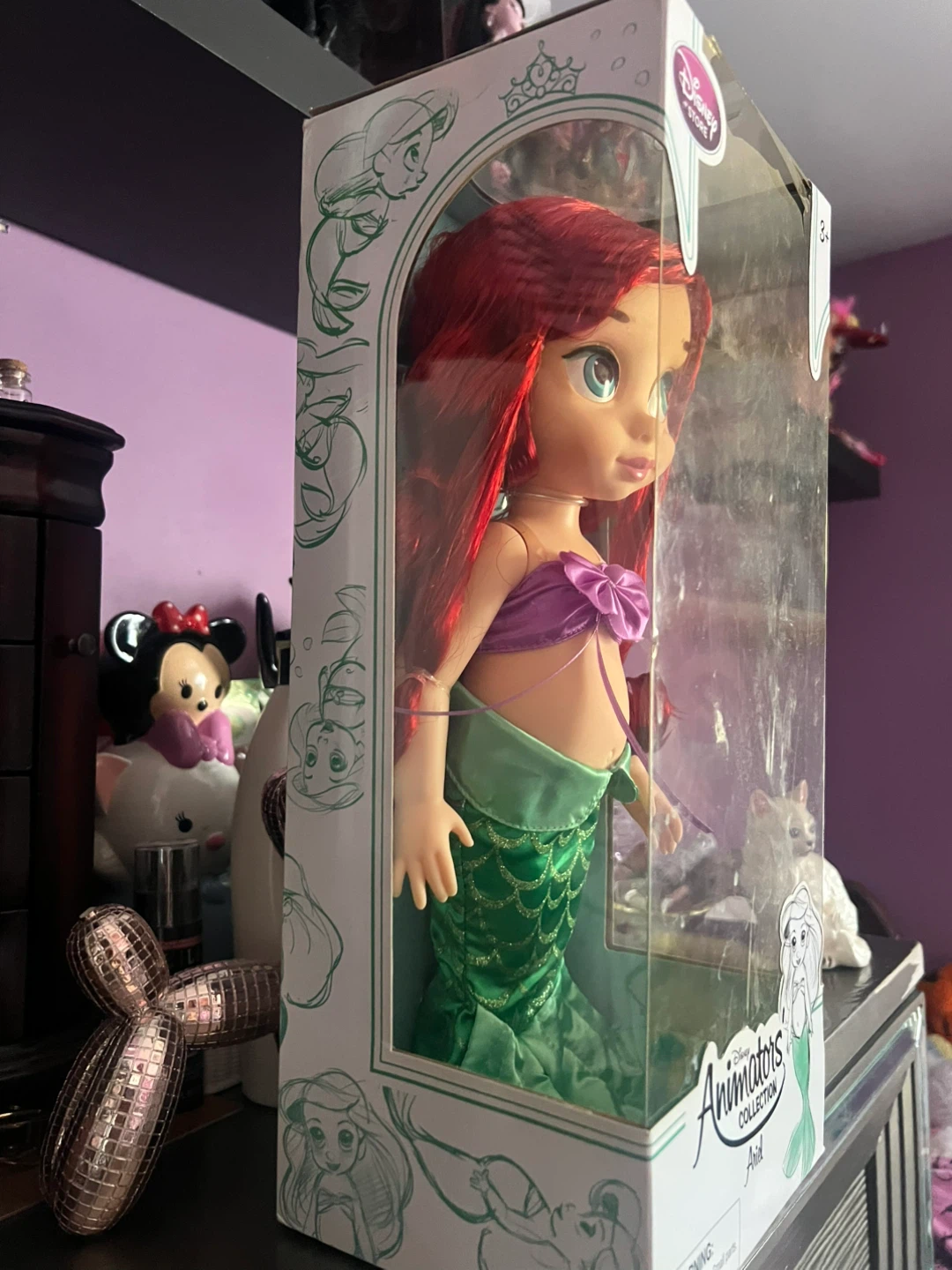 Disney Store Animators Collection Ariel Doll ⚽ - photo 4