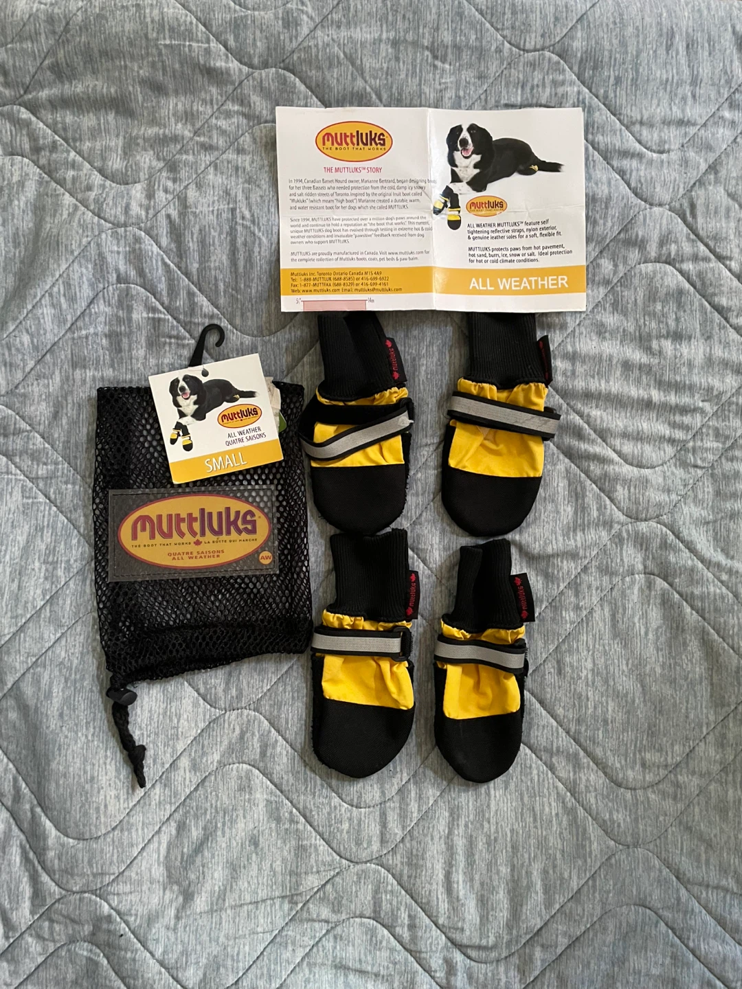 ⚽️ Muttluks All Weather Dog Boots - Small