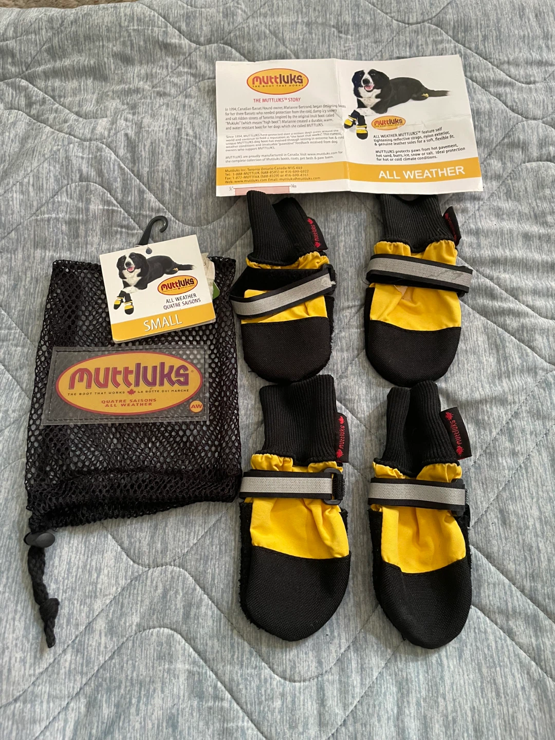 ⚽️ Muttluks All Weather Dog Boots - Small - photo 4