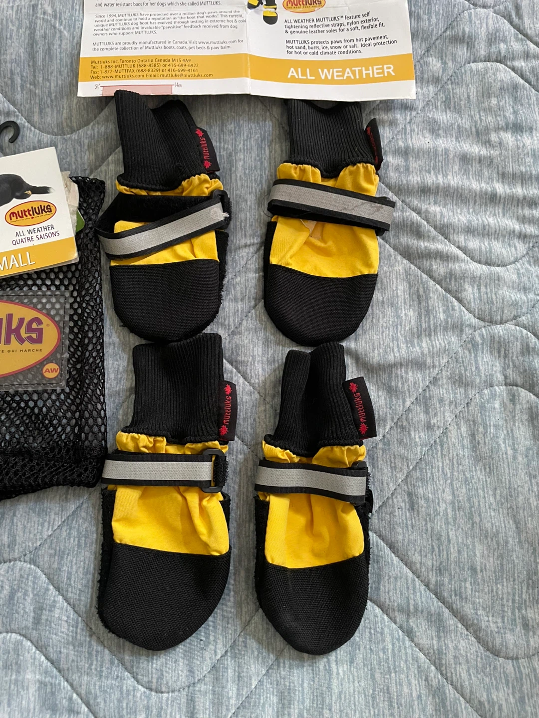 ⚽️ Muttluks All Weather Dog Boots - Small - photo 3