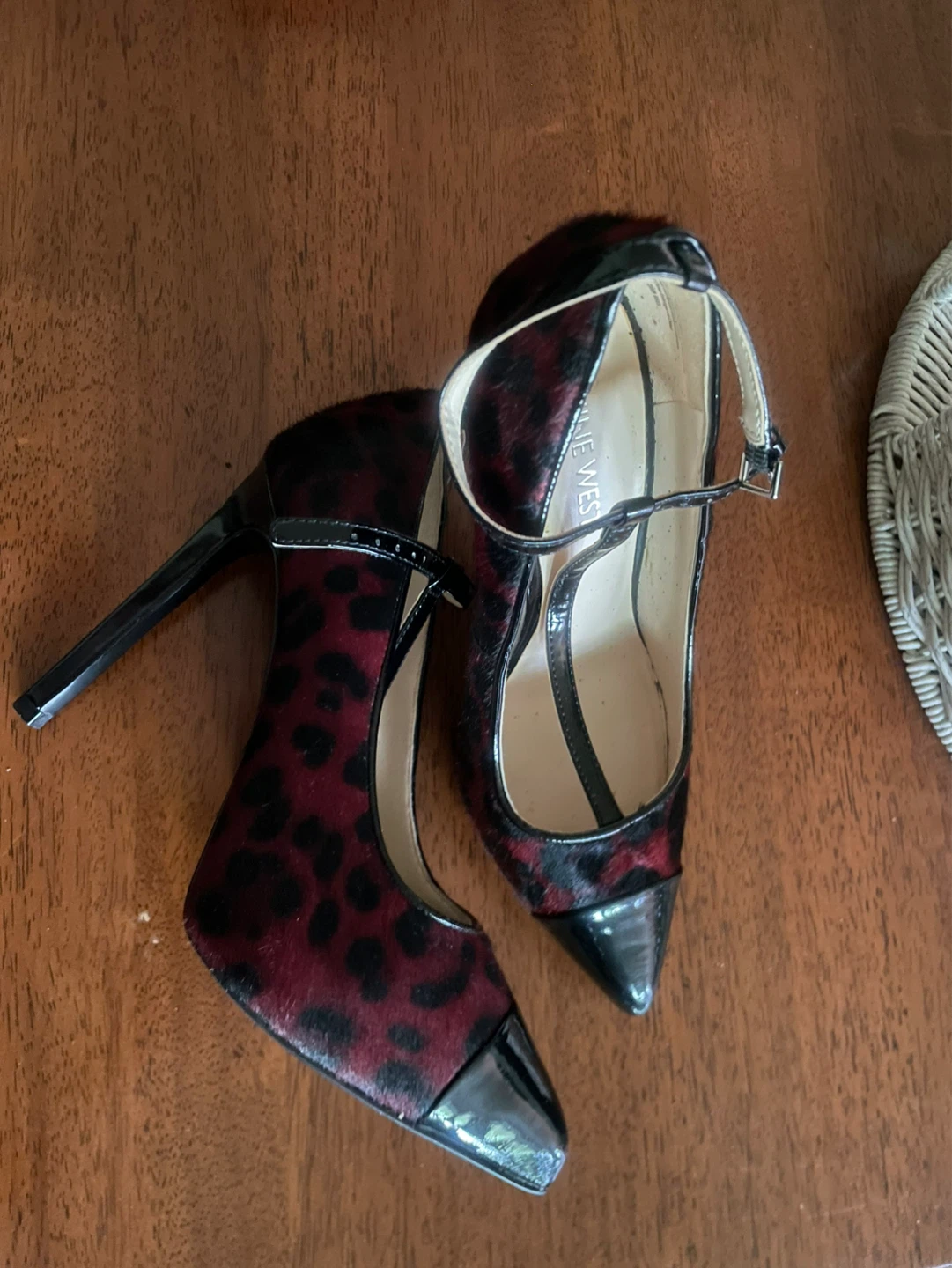 Nine West Leopard Print Heels