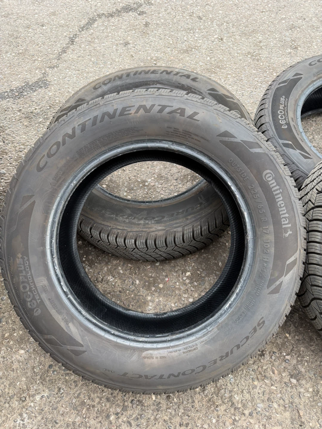 Size 225/55 R 17 101 H Continental EcoPlus(Set of 4) - photo 2