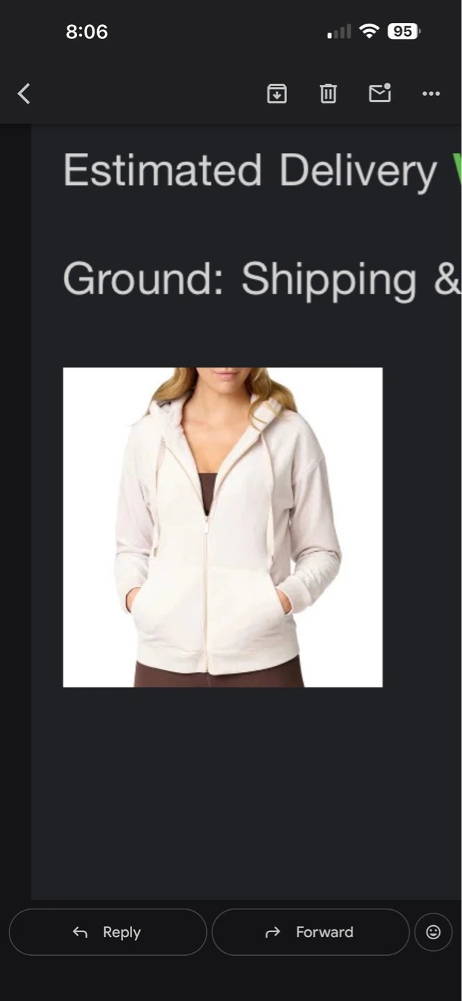 Aurum Velour Zip-Up Hoodie, never worn - photo 3
