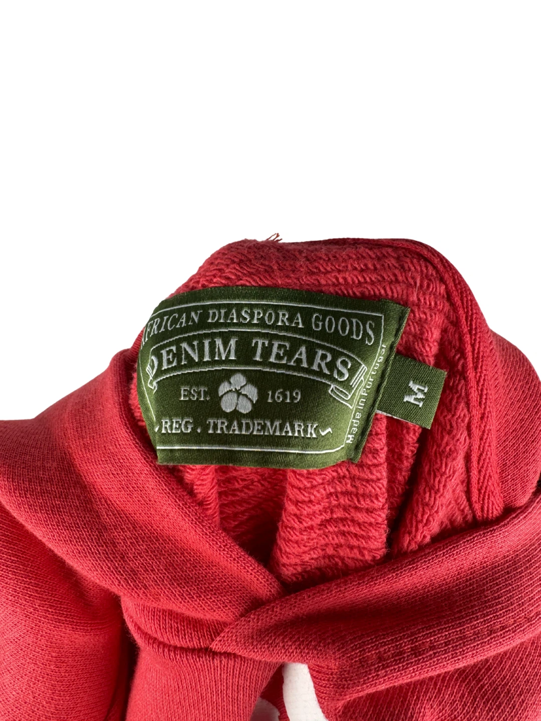 Red Denim Tear Hoodie LARGE / $40 CAD - photo 3