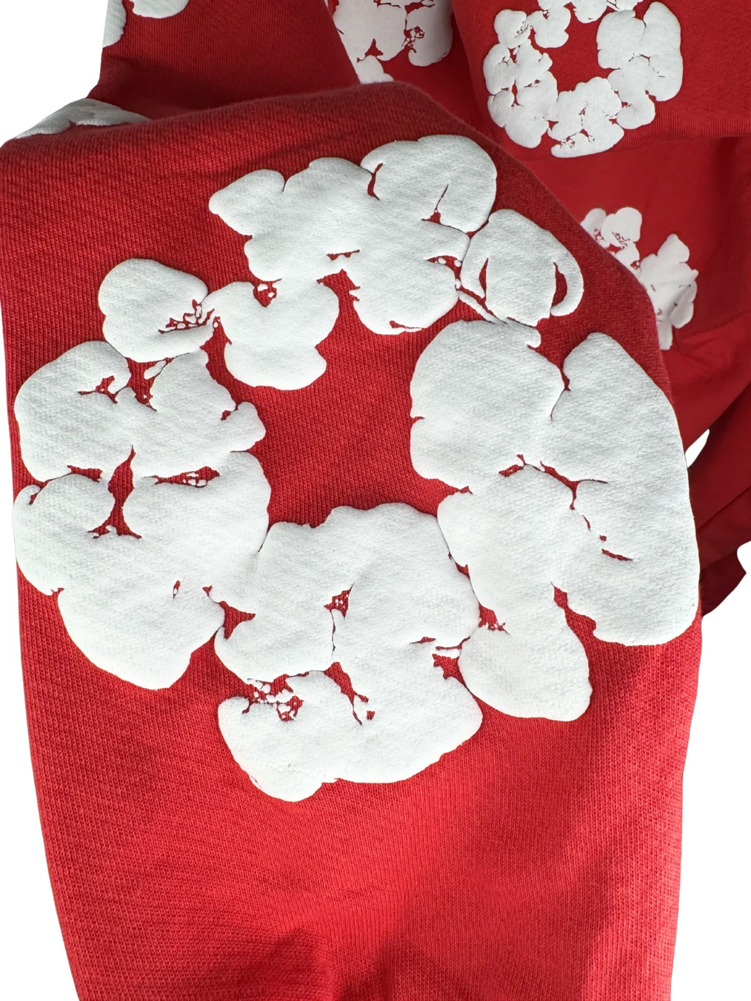 Red Denim Tear Hoodie LARGE / $40 CAD - photo 5