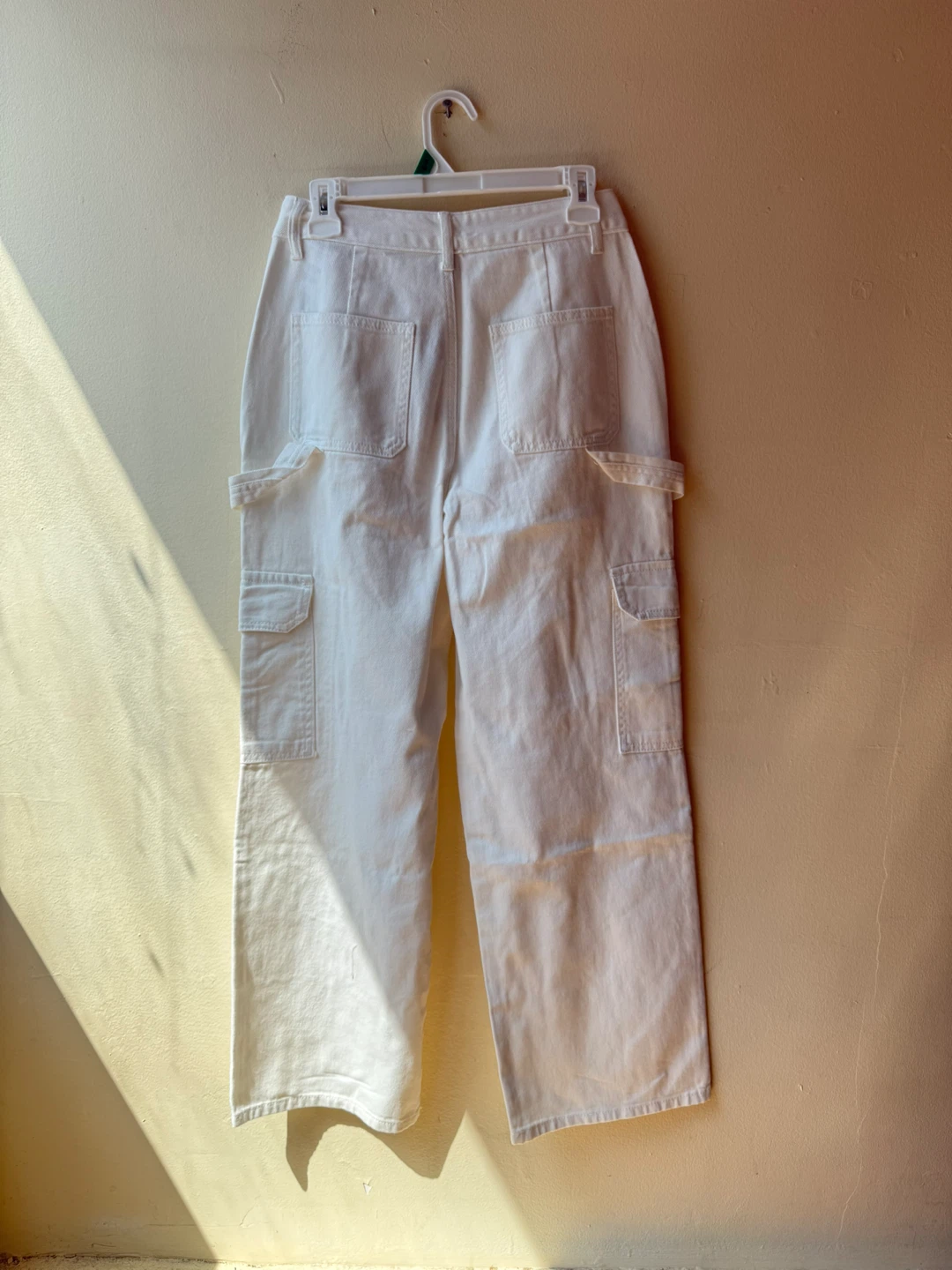 White Cargo Pants - photo 2