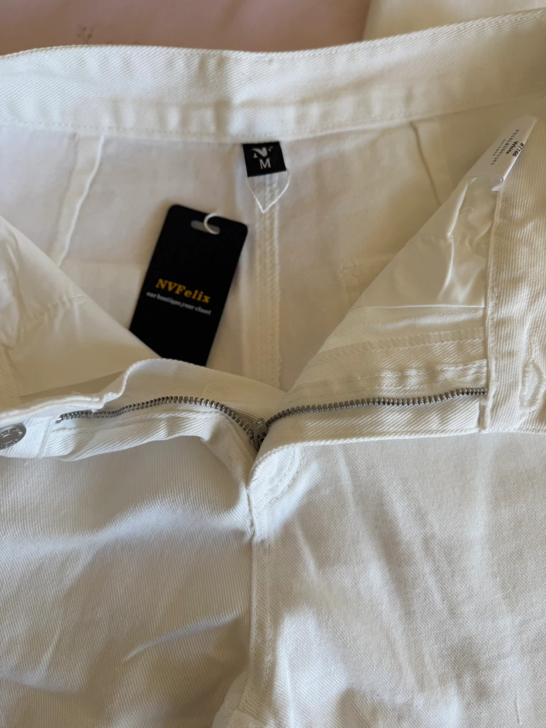 White Cargo Pants - photo 3