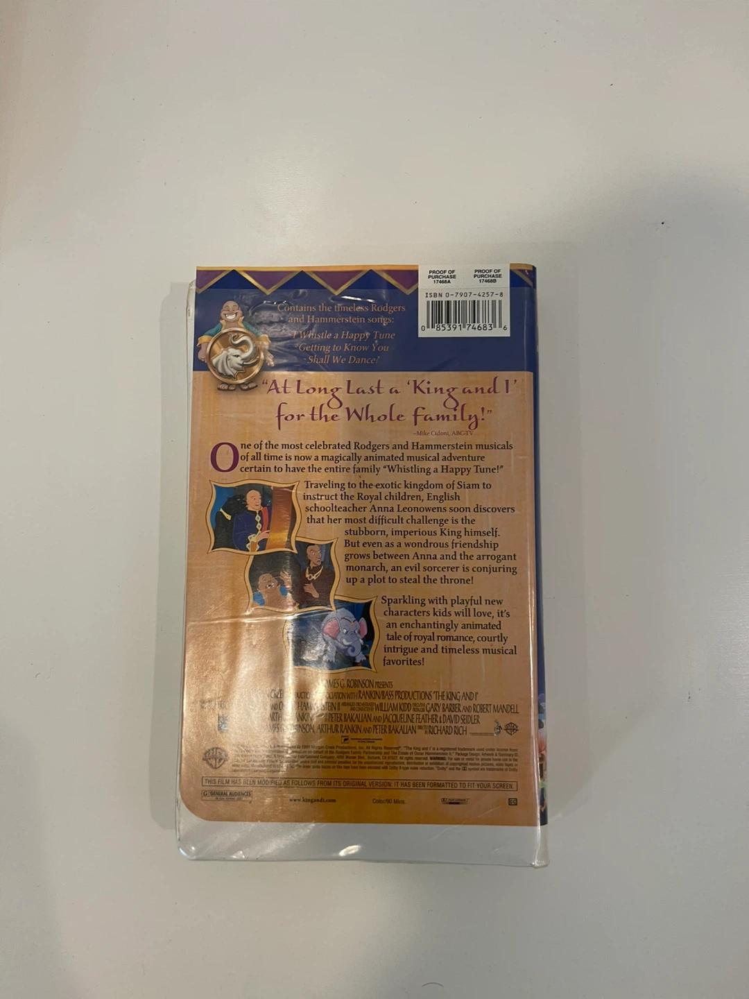 The King and I VHS Tape - photo 2
