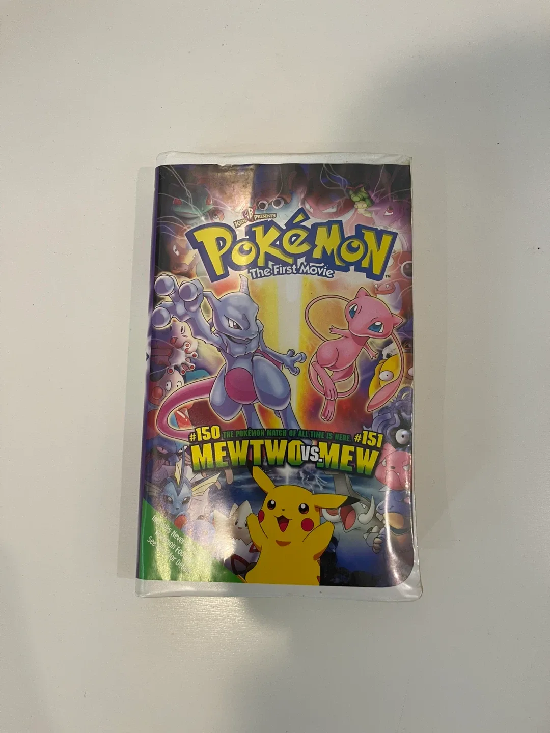 Pokemon: The First Movie VHS Tape