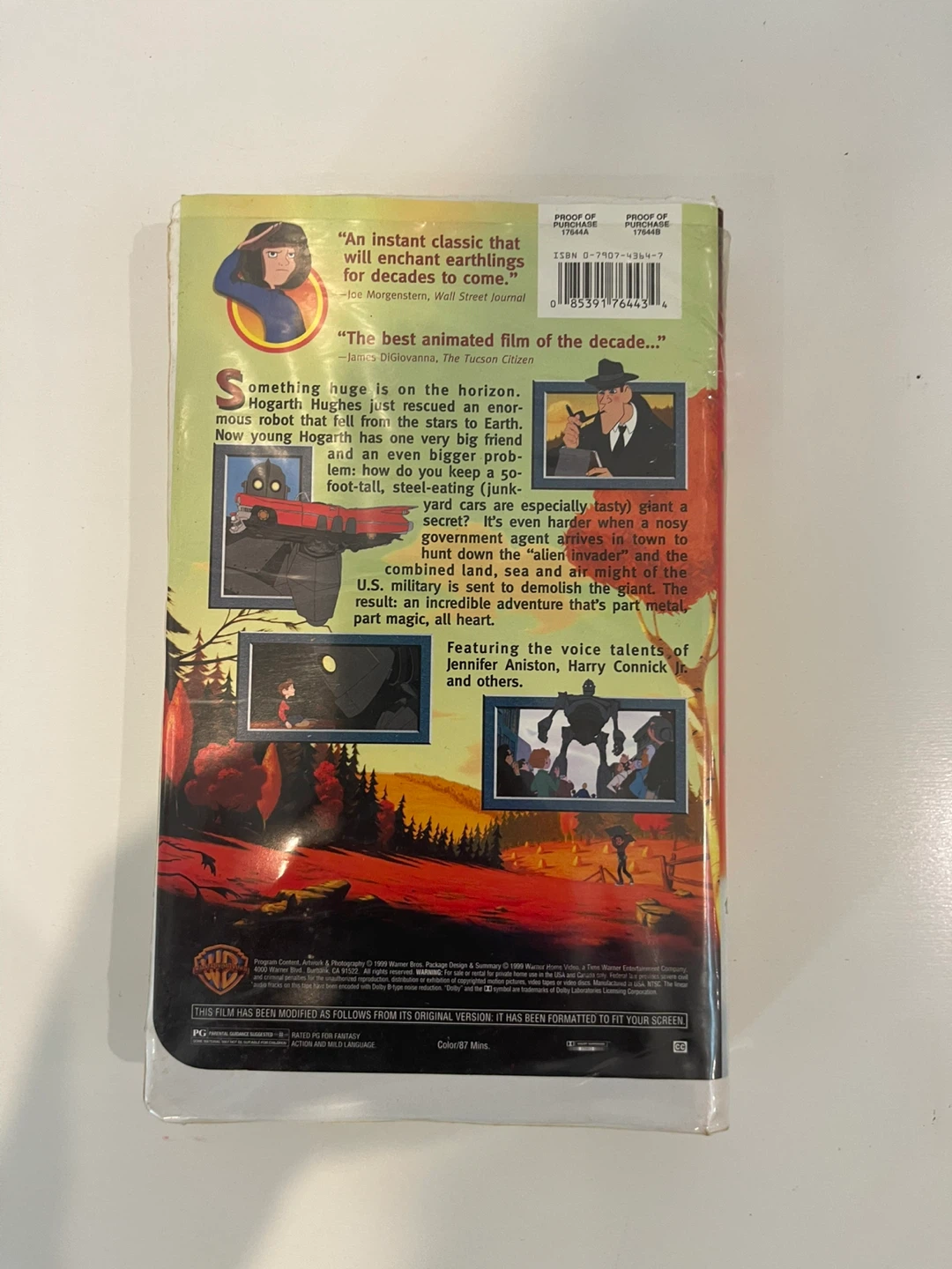 The Iron Giant VHS Movie - photo 2