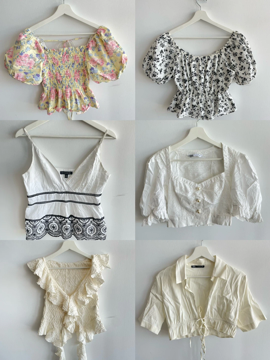 All kinds of summer tops, size S