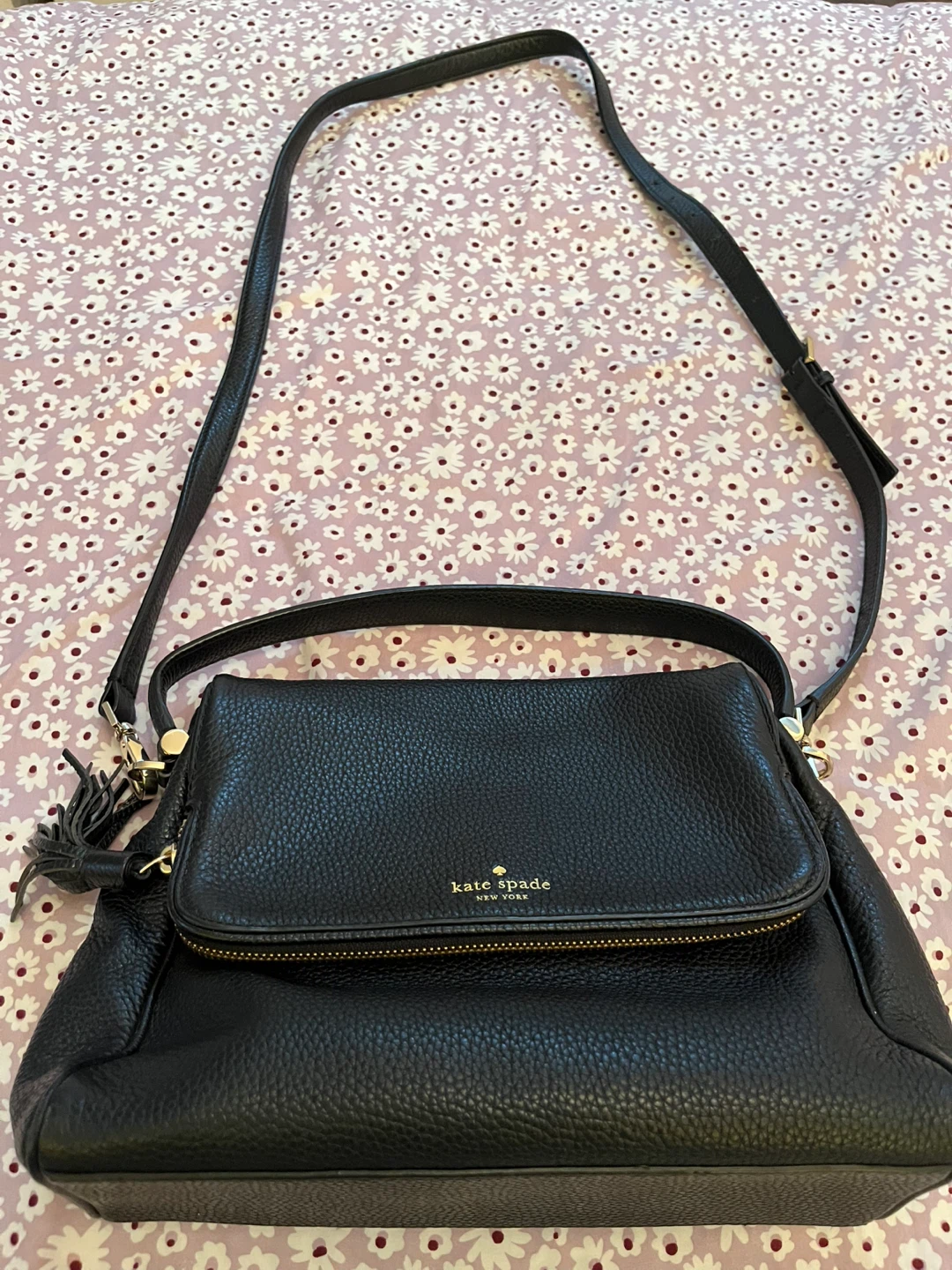 Kate Spade New York Black Leather Shoulder Bag - photo 2