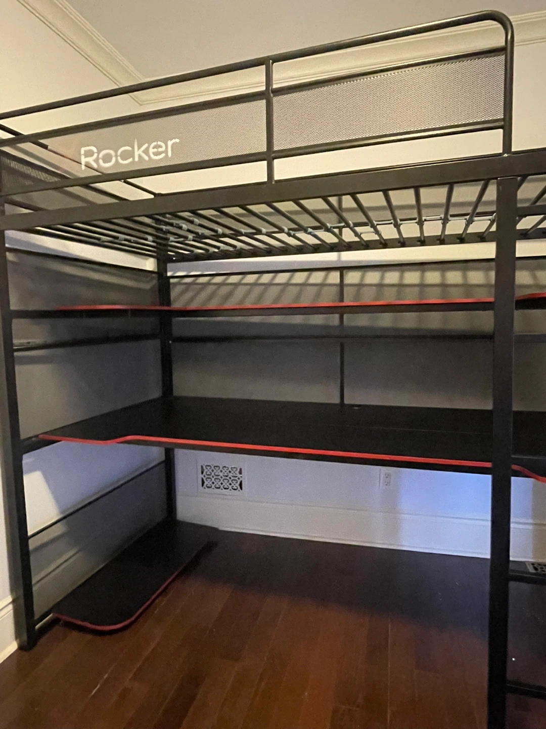 X Rocker Gaming Loft Bed with Desk + Matching Gaming Chair - photo 4
