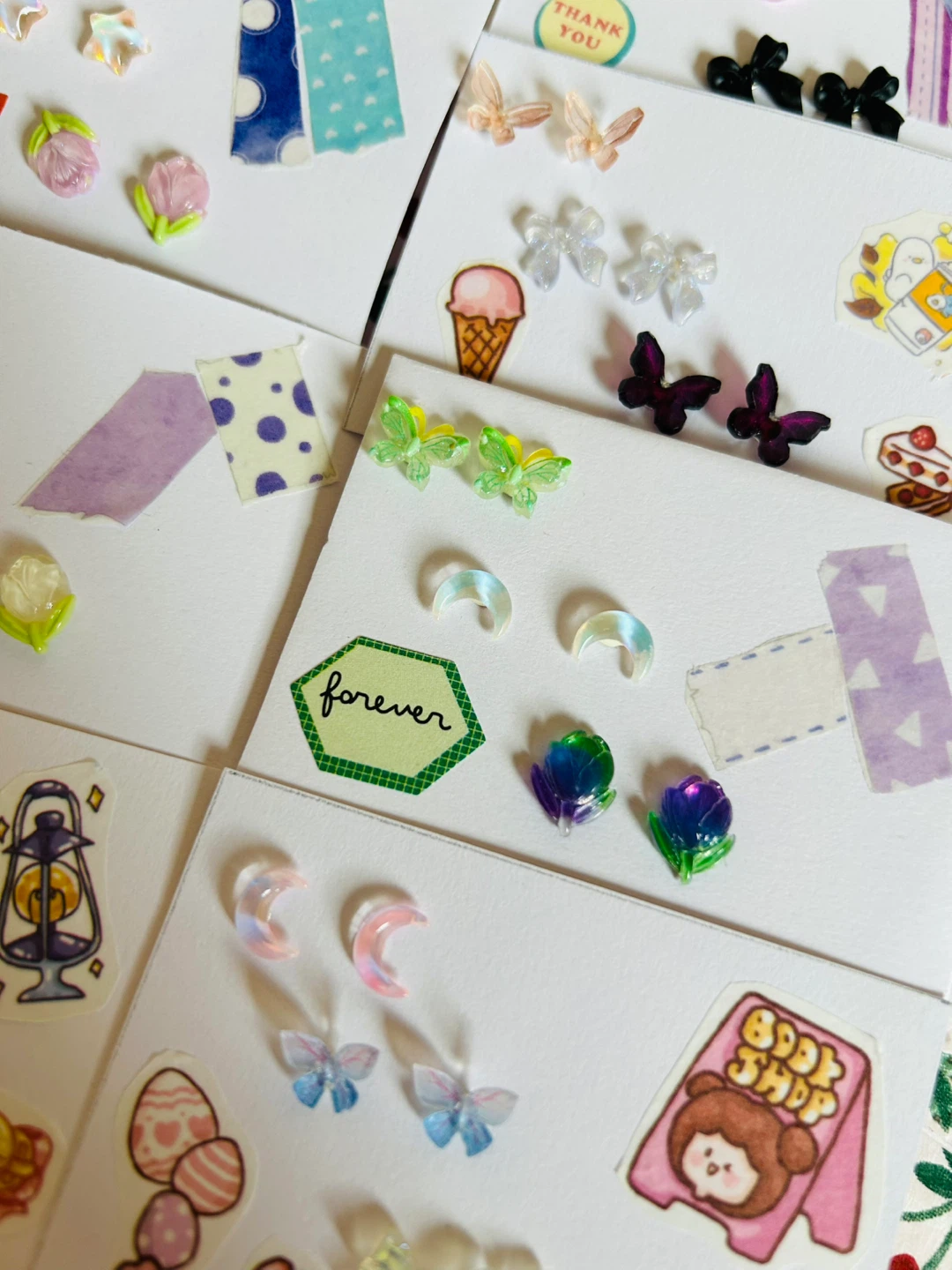 Stud earrings & handmade items - photo 4