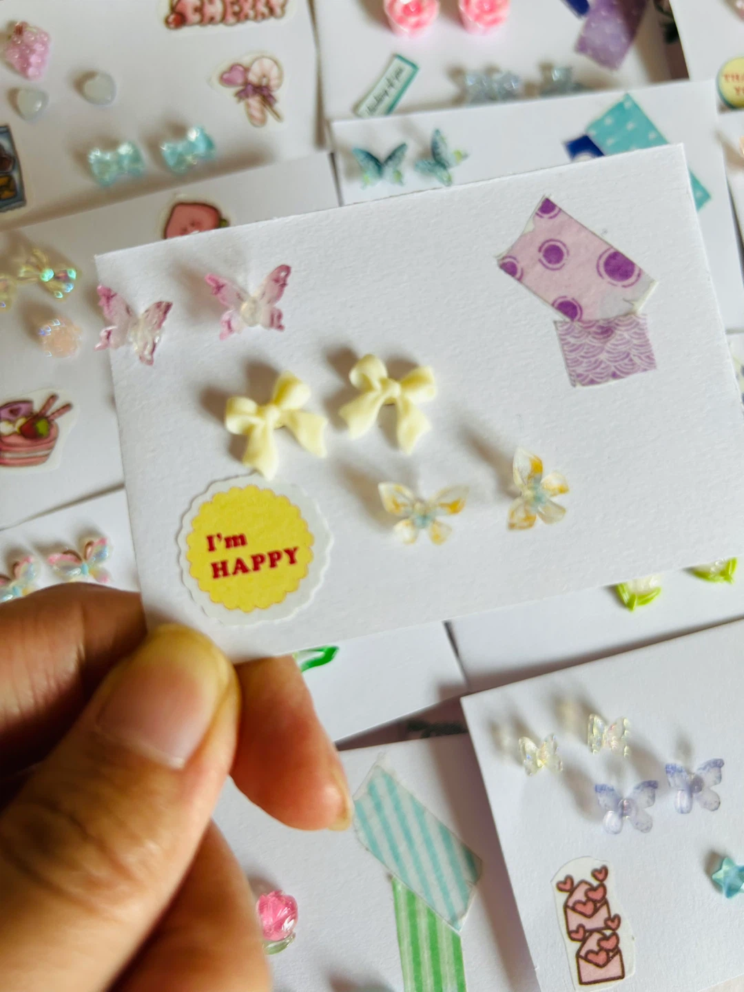Stud earrings & handmade items - photo 5
