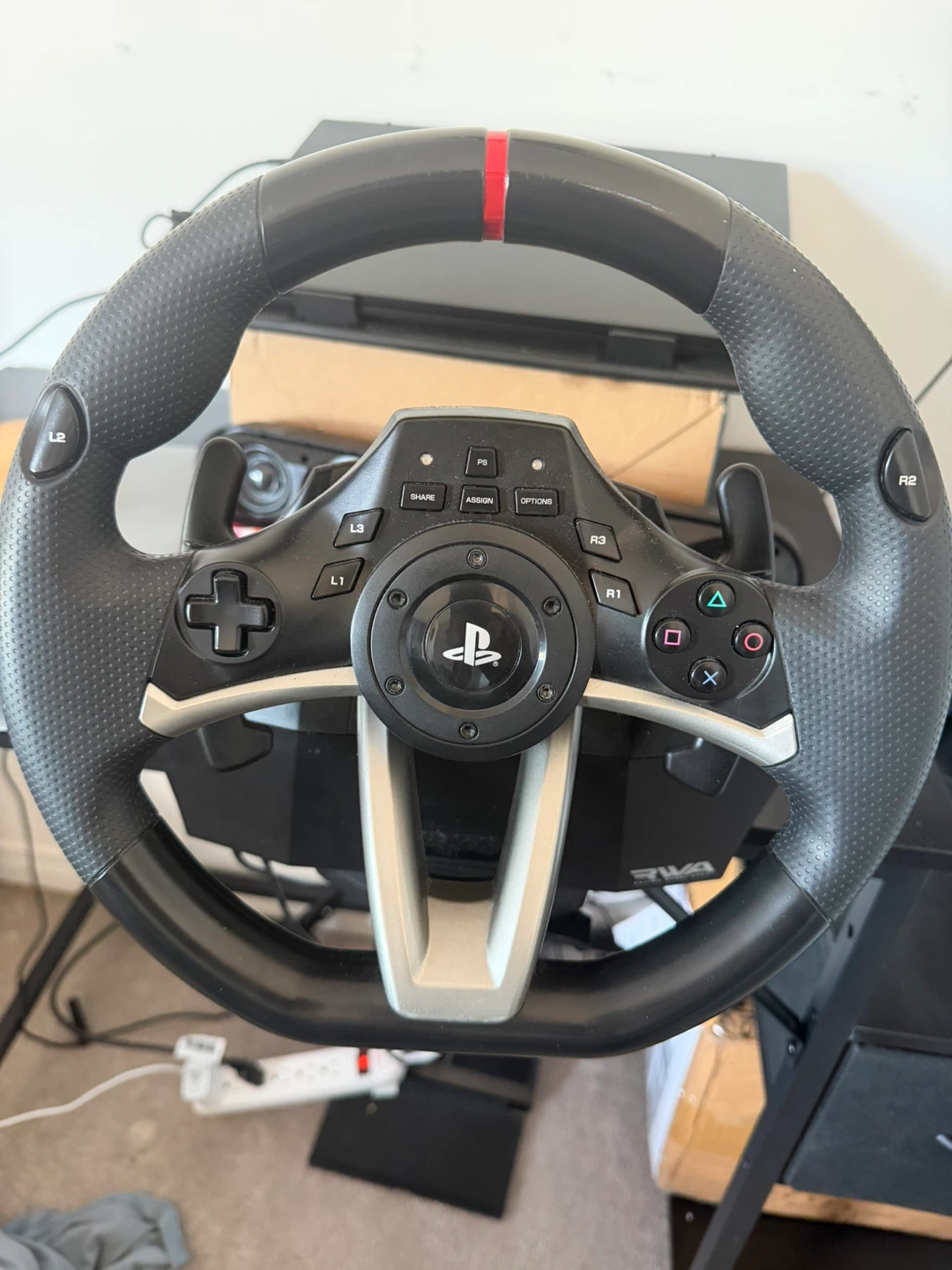 Hori apex steering wheel